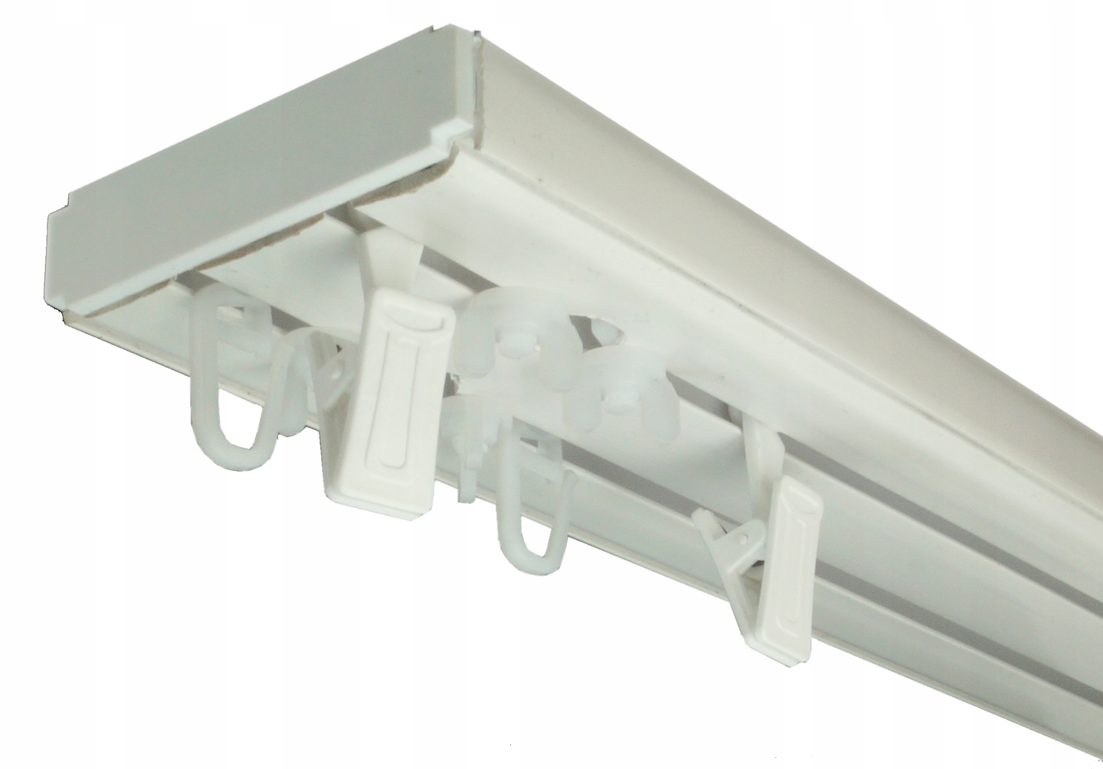 Szyna sufitowa PCV dwutorowa 3,3 mb +zestaw 330 cm Rodzaj szyny dwutorowa
