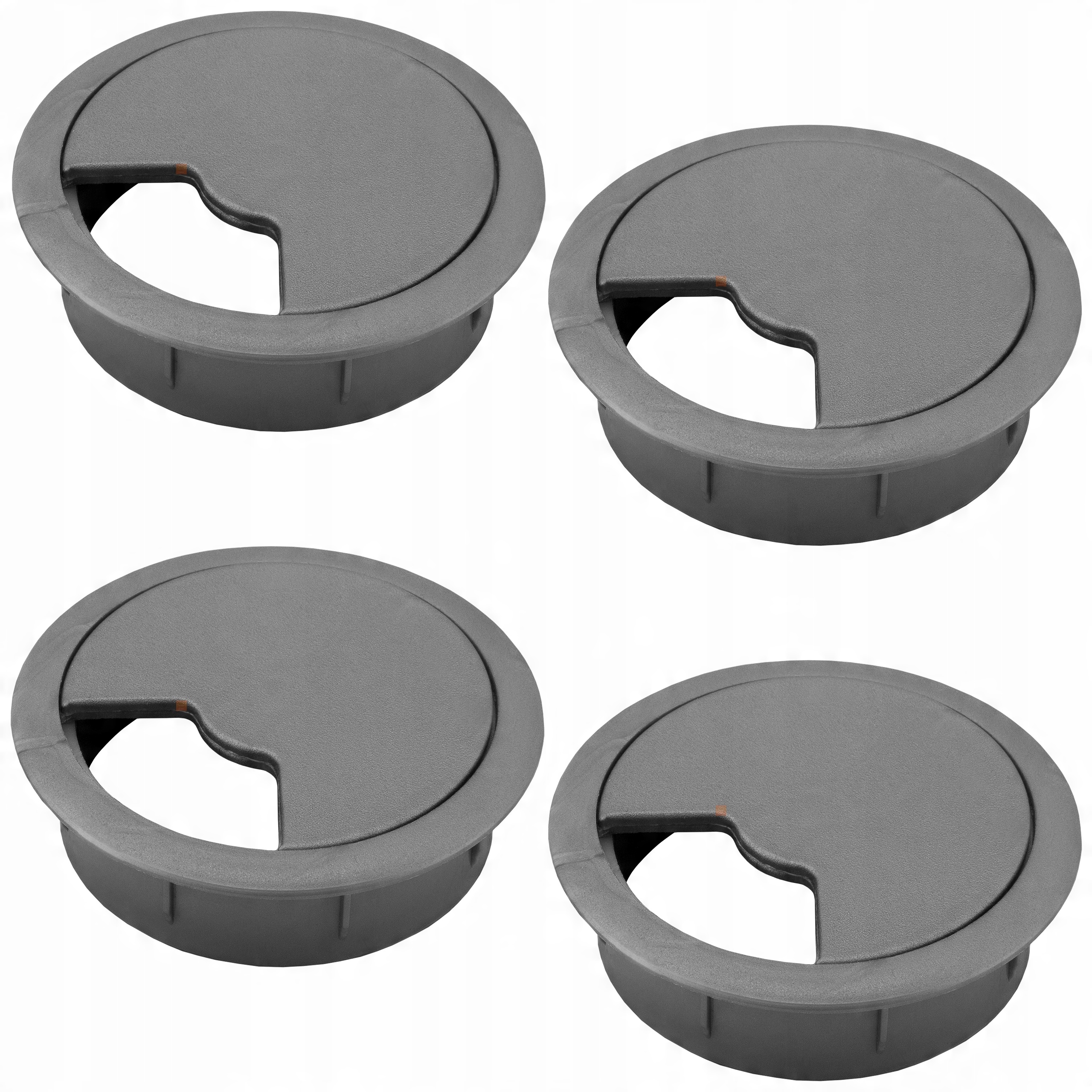 

Przepust kablowy Przelotka fi 60mm metalik 4 szt