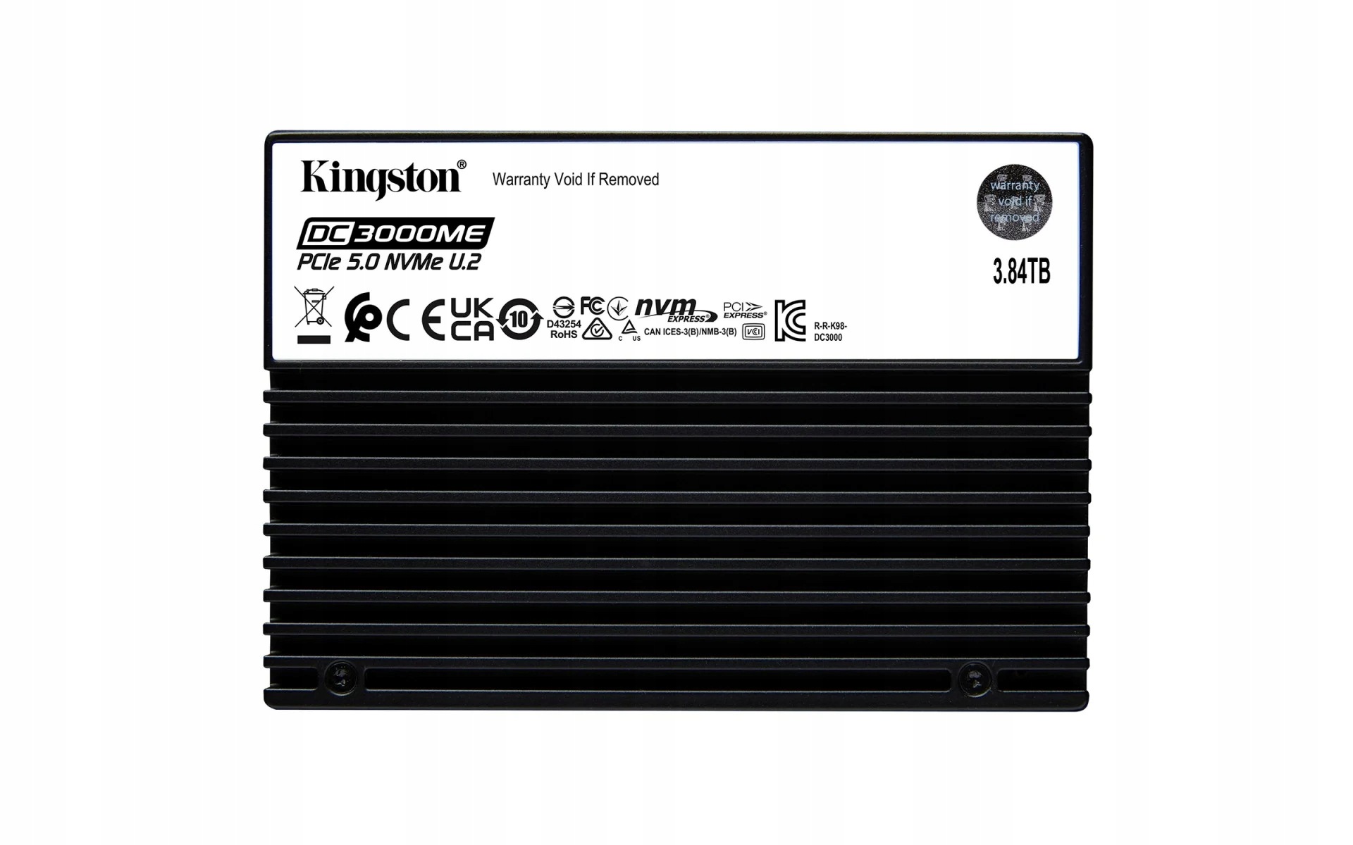 Kingston SEDC3000ME/3T8 3.84TB DC3000ME U.2 PCIe 5.0 NVMe Ssd