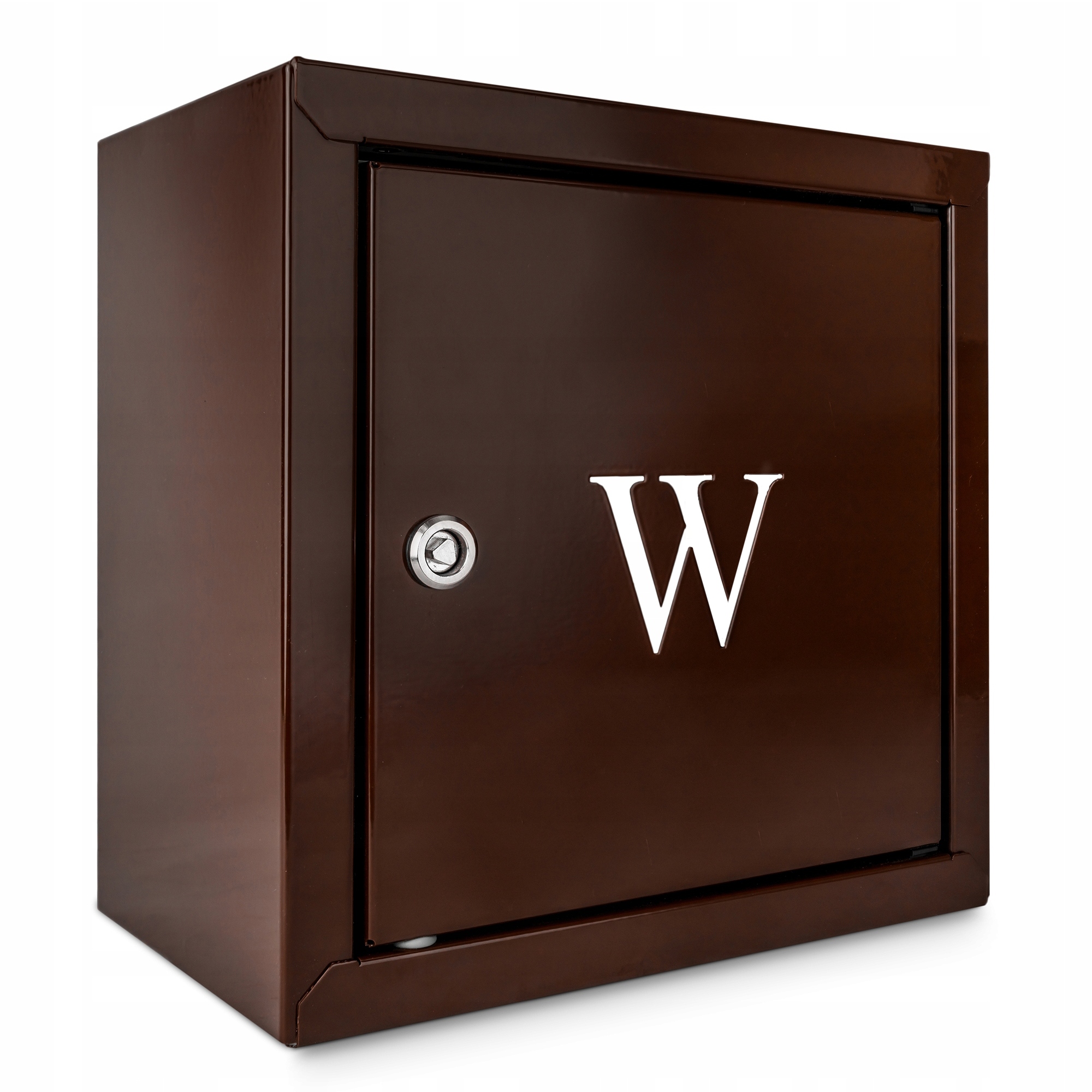 Skříňka Voda Vodní ventil 25x25x15 hnědá