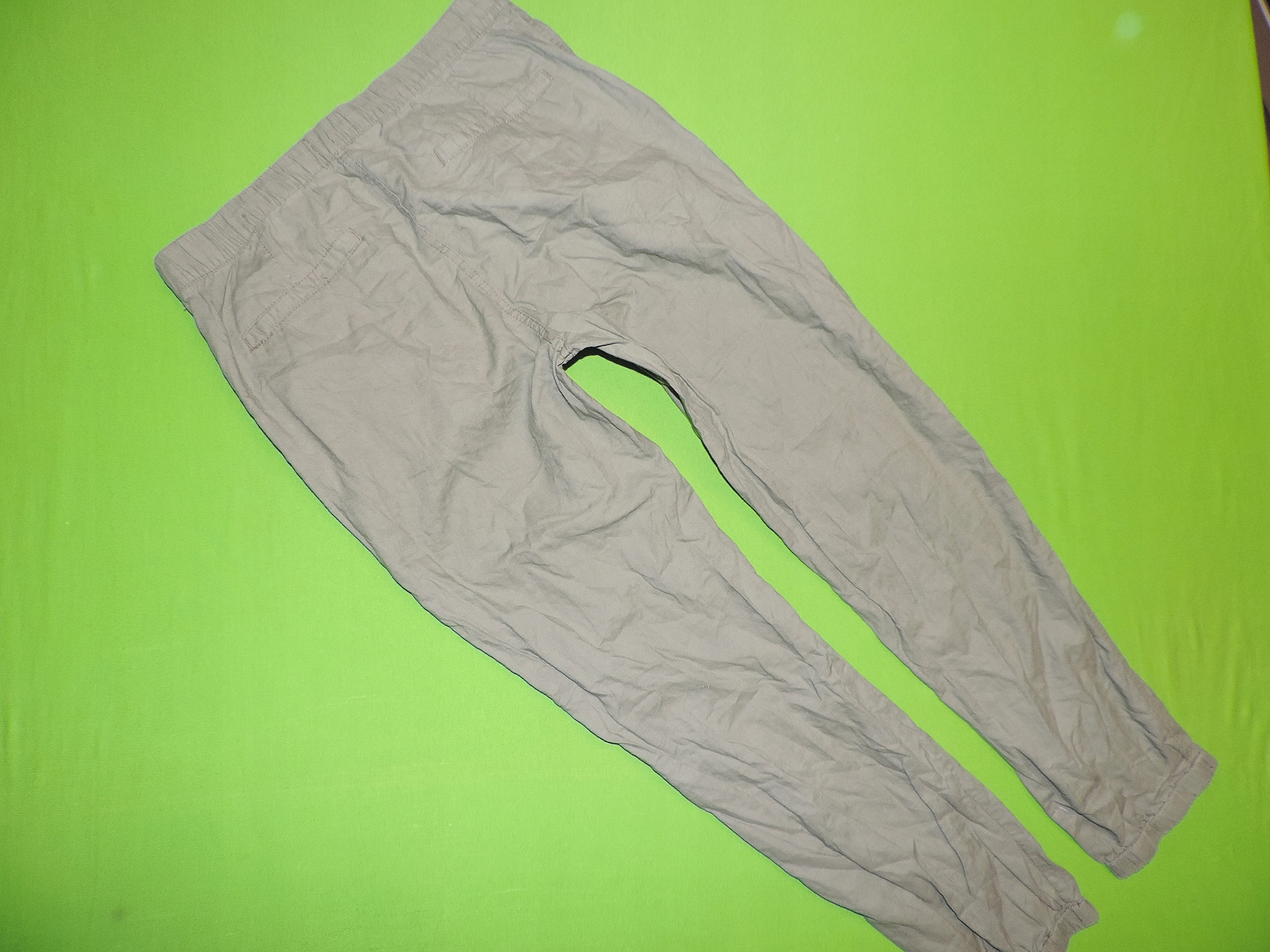 H&M__STYLOWE DAMSKIE SPODNIE LEN__S Rozmiar S