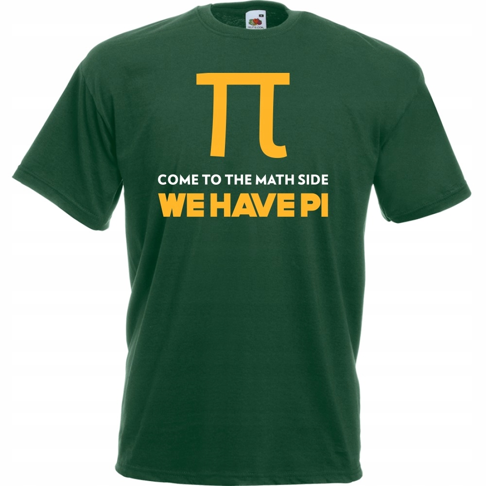 

Koszulka pi 3.14 liczba matematyka M butelkowa