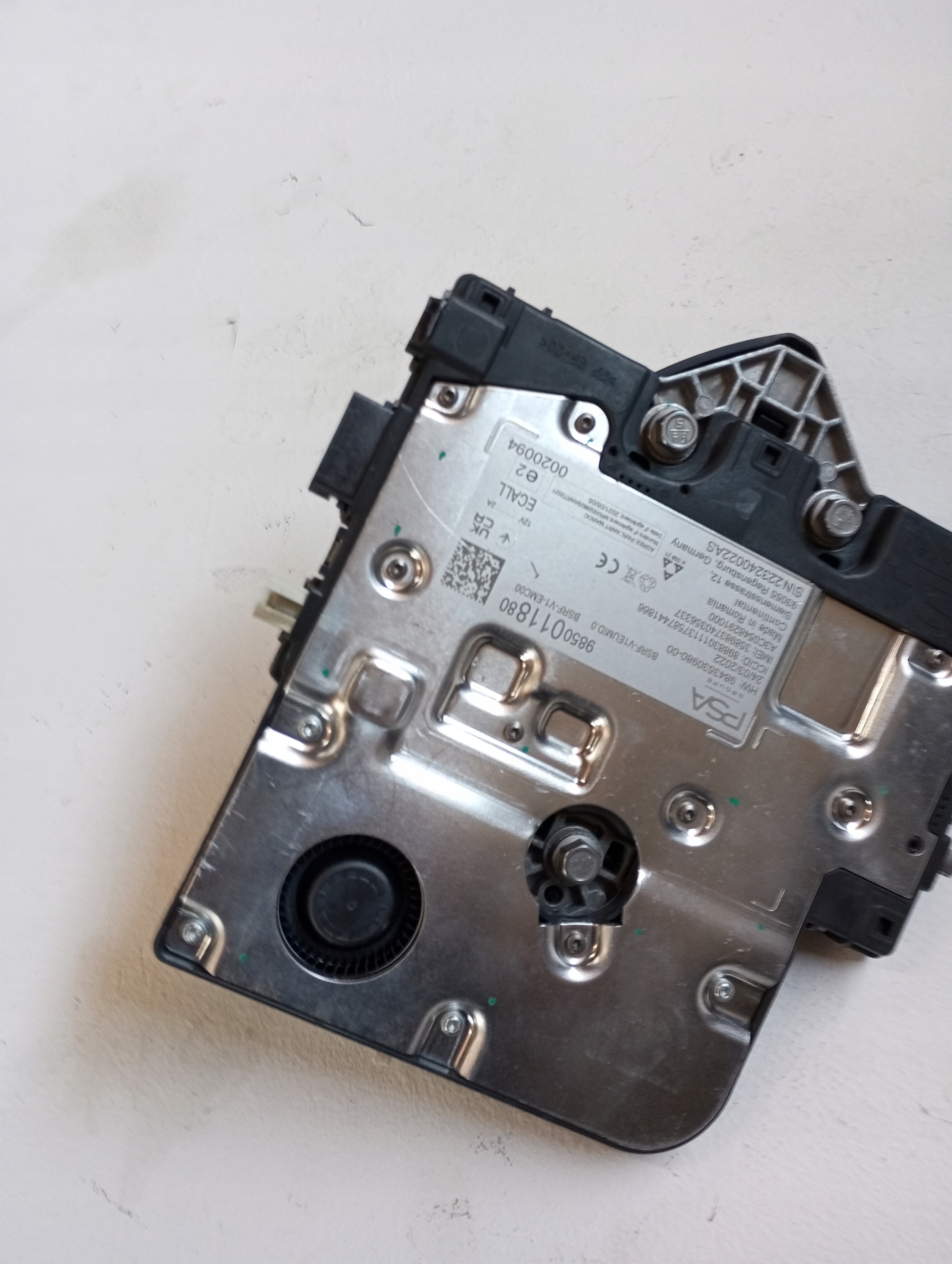 aerial module PEUGEOT CITROEN OPEL 9850011880