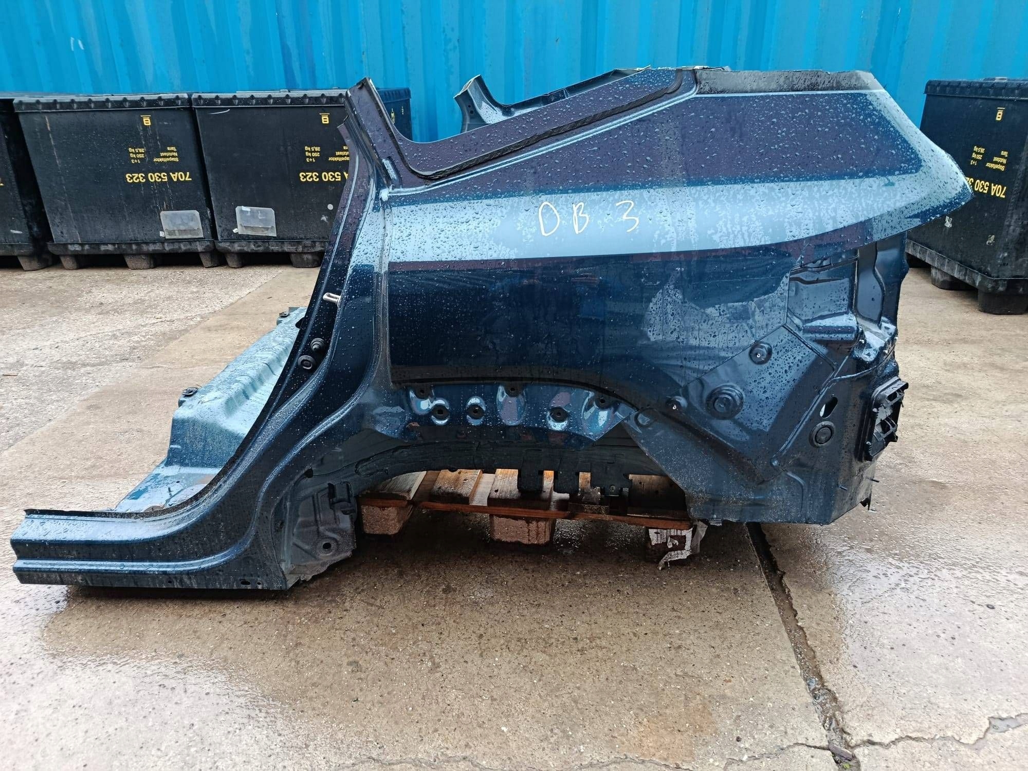 quarter rear fender rear part side left Dacia Bigster TERRQ