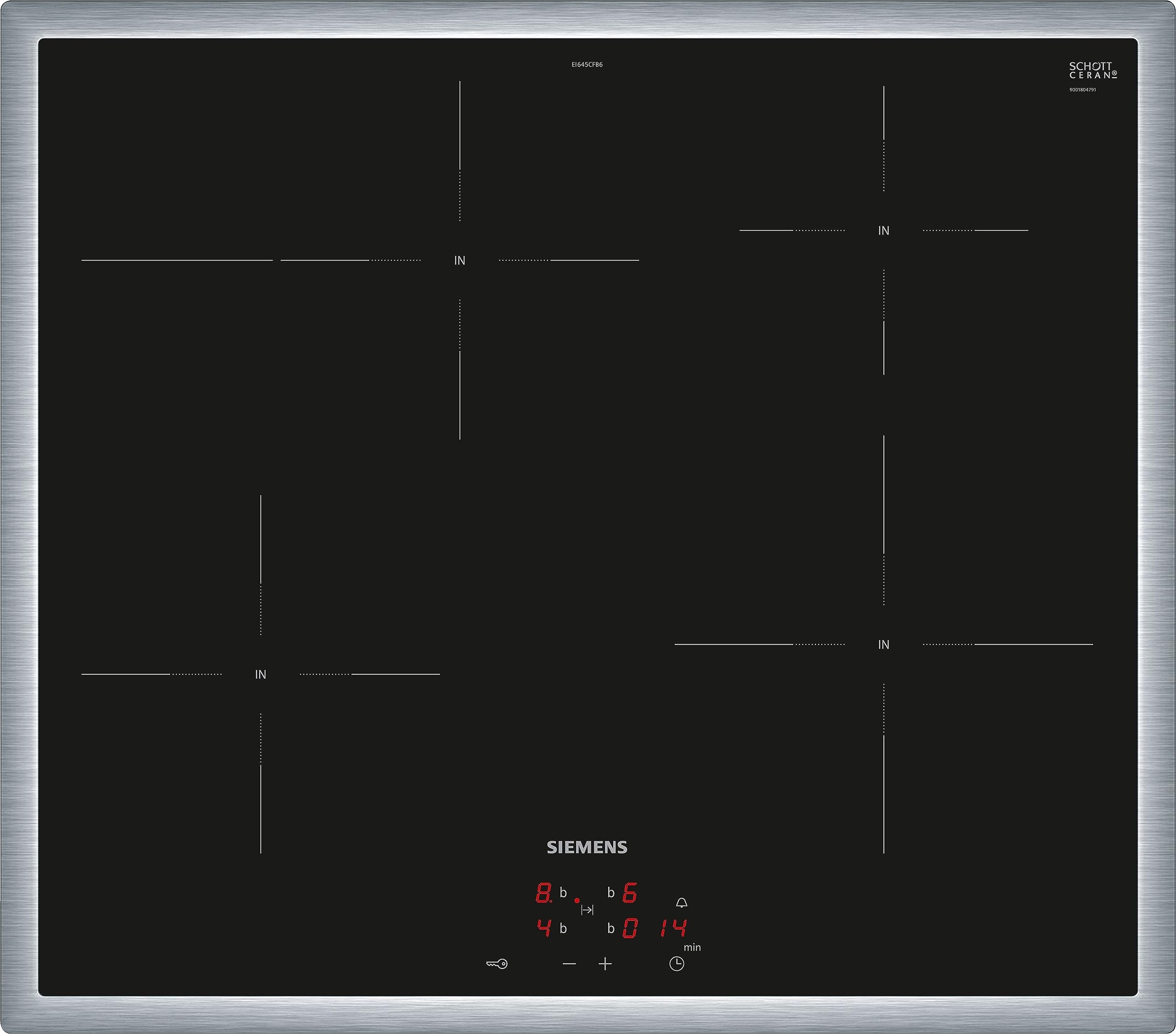 Siemens EI645CFB6E iQ300, indukční varná deska, 60