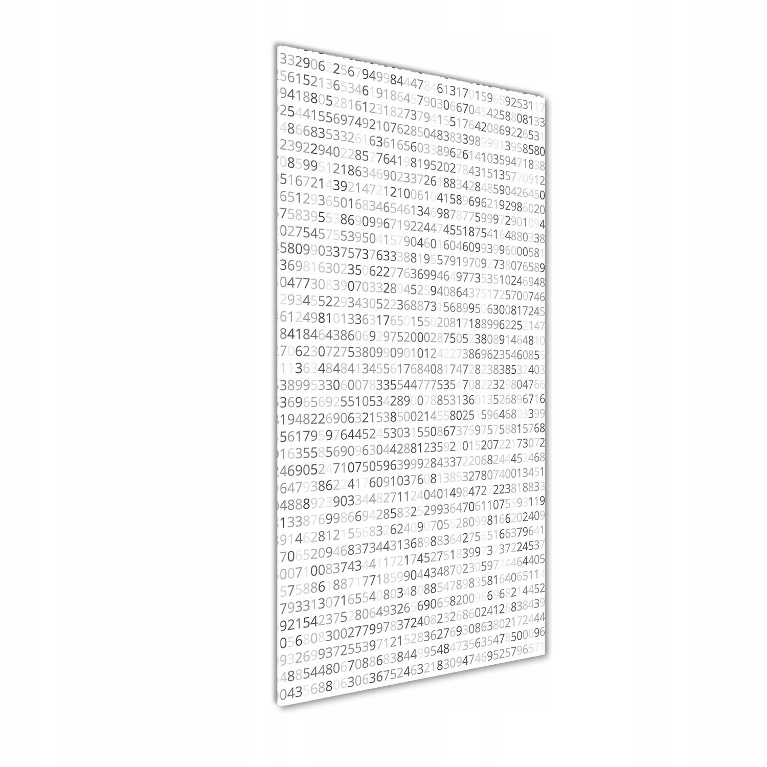 

Nowoczesny fotoobraz akrylowy Kod binarny 50x125cm