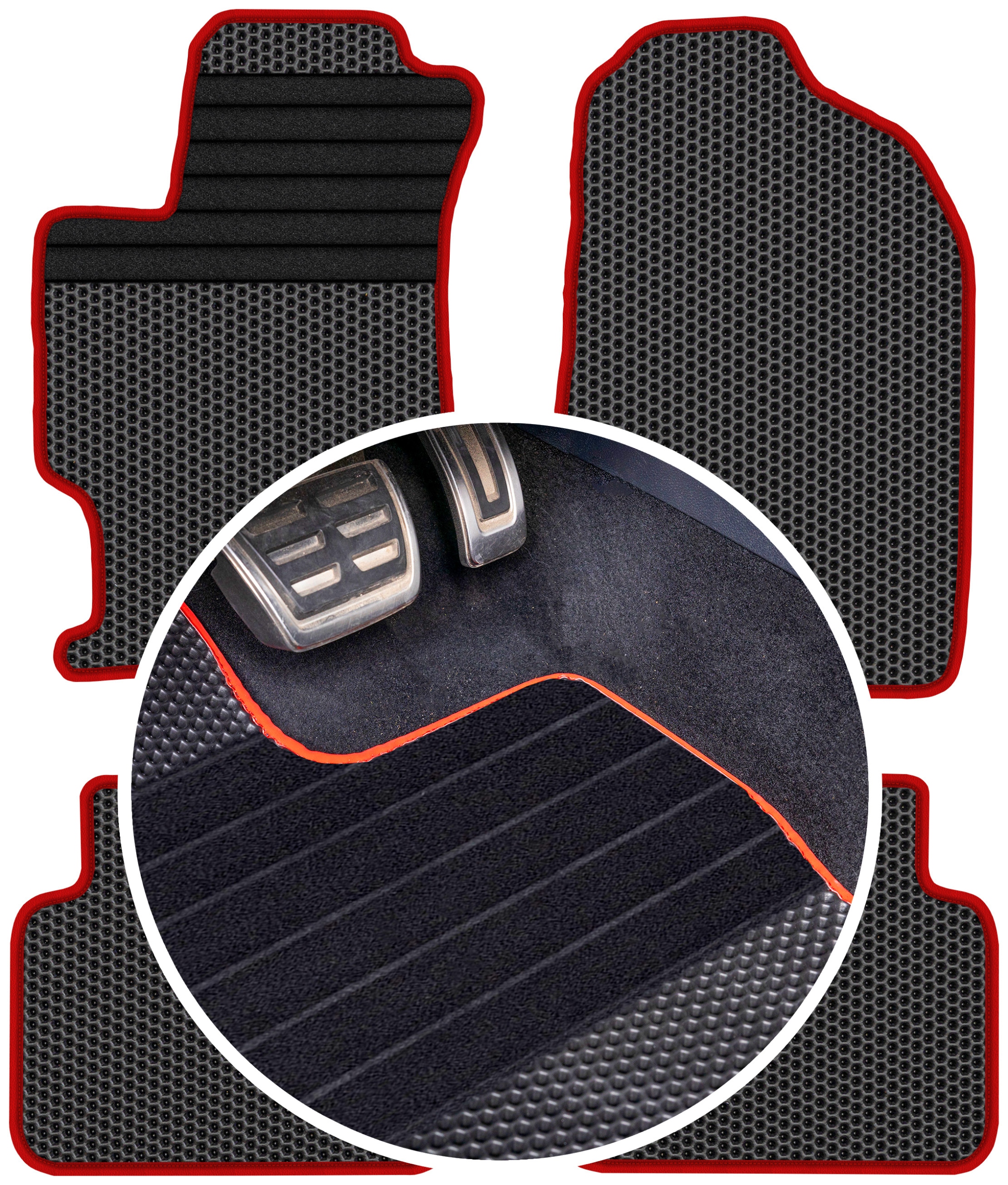 Mazda 6 I 2002-2006 Gumové koberce Eva Eternity Plastry Medu