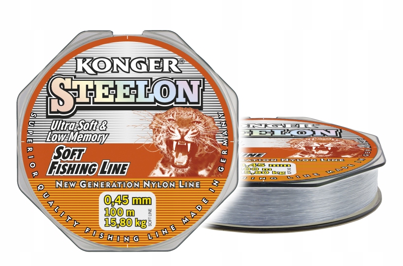 Konger Żyłka Steelon Soft Line 0,45mm 150m 15,8kg