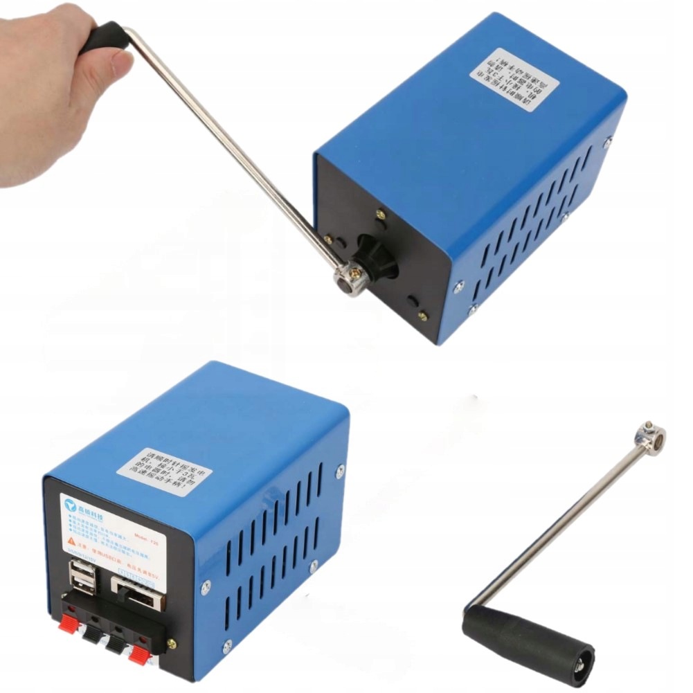 Nouzový Ruční Generátor Proudu 20W Usb 3-15V