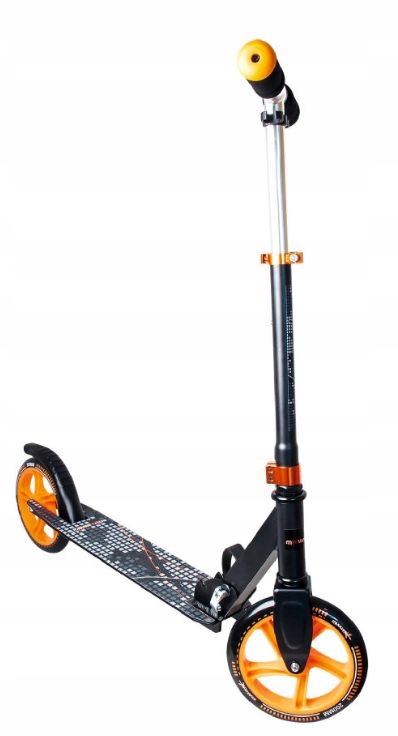 Hulajnoga dwukołowa Muuwmi 116 składana Czarna koła 200 mm