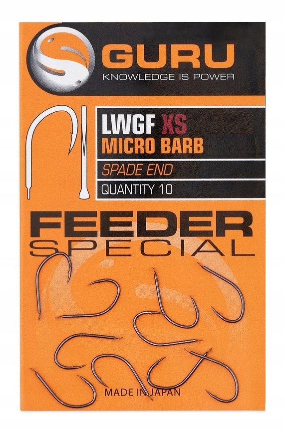Haczyki Feeder Special Xs Spade 10szt Roz 12 Guru