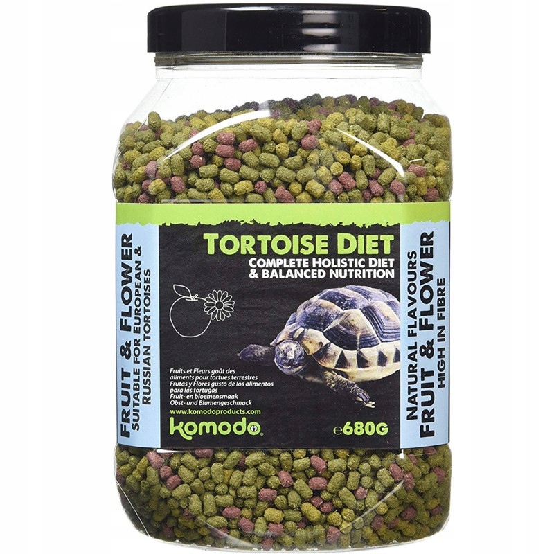 Levně Kompletní Ovocno-květinová Strava Pro Želvy Komodo Tortoise Diet 680G