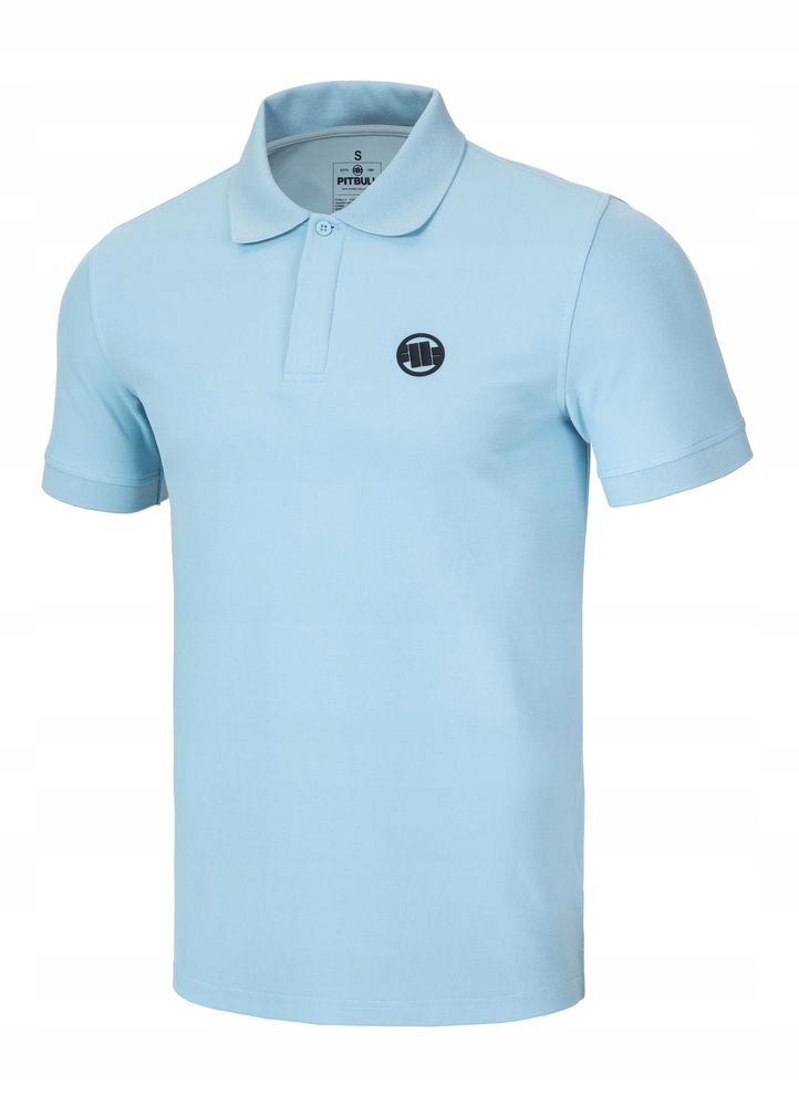 Pitbull „rockey Polo“ Coolmax Pique Tričko Light blue vel. M