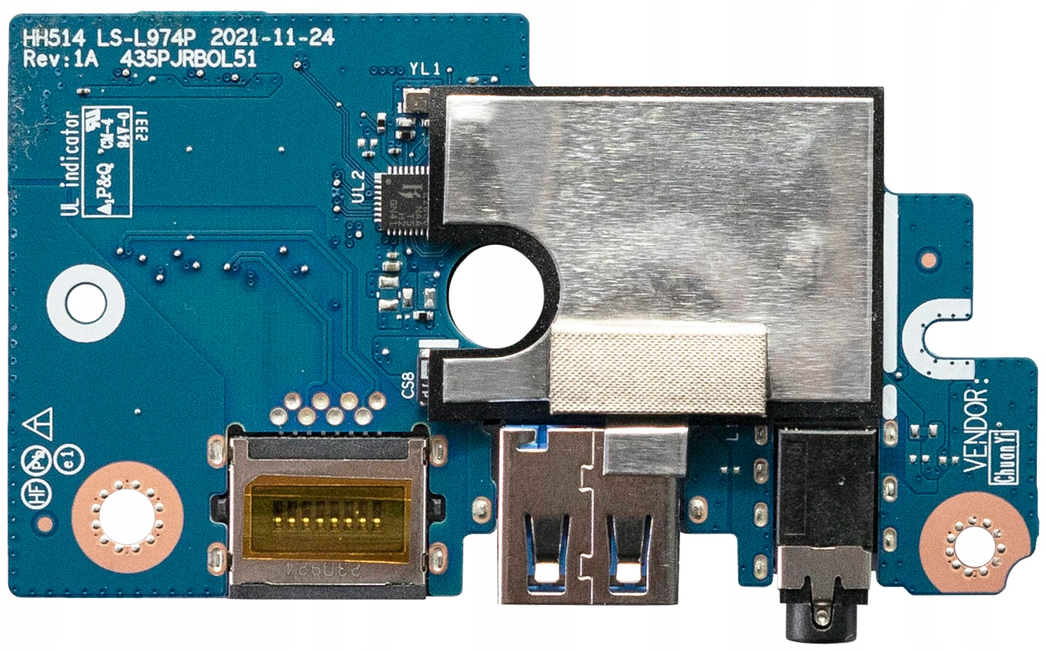 Usb Lan Audio deska AN515-58 AN517-55 LS-L974P