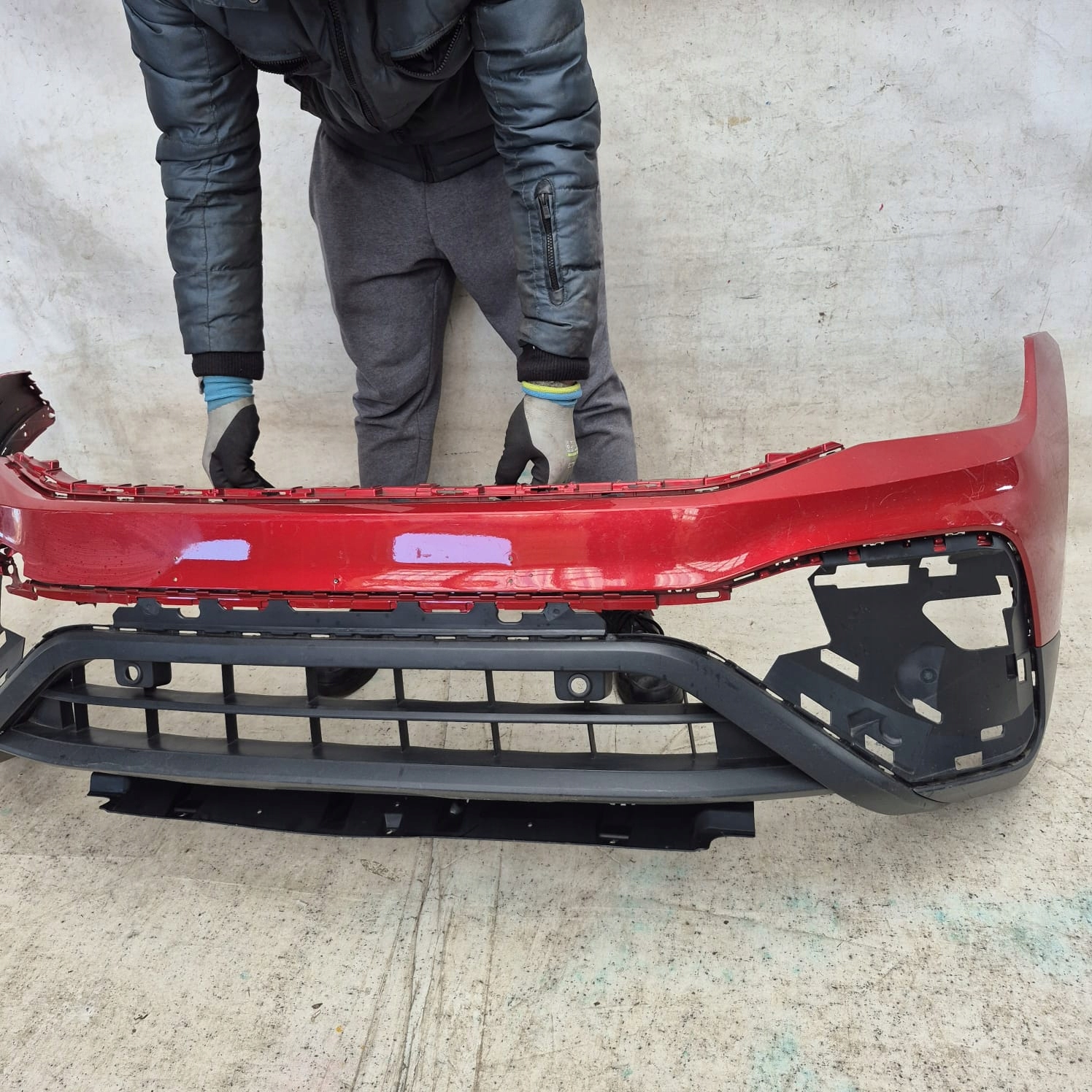 VW TIGUAN II 5NN ALLSPACE LIFT 21- bumper front front PDC