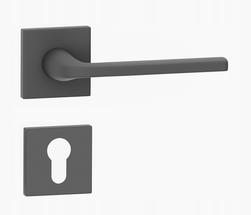 Klika kliky Oleandro Slin antracit grafit grafitová rozety pod vložku