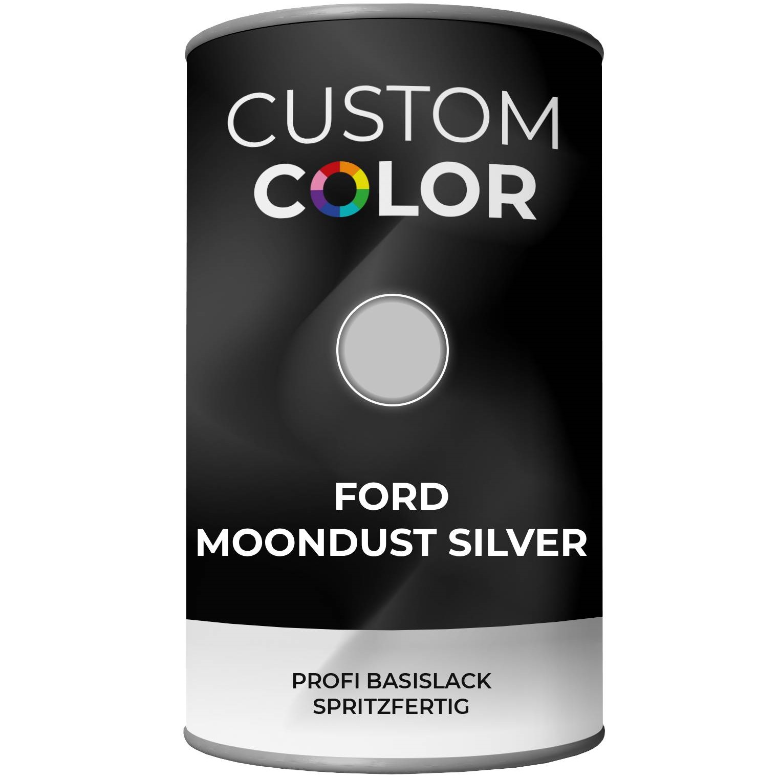 Custom Color Lakier Bazowy Gotowy do użycia Ford Moondust Silver 1L baza