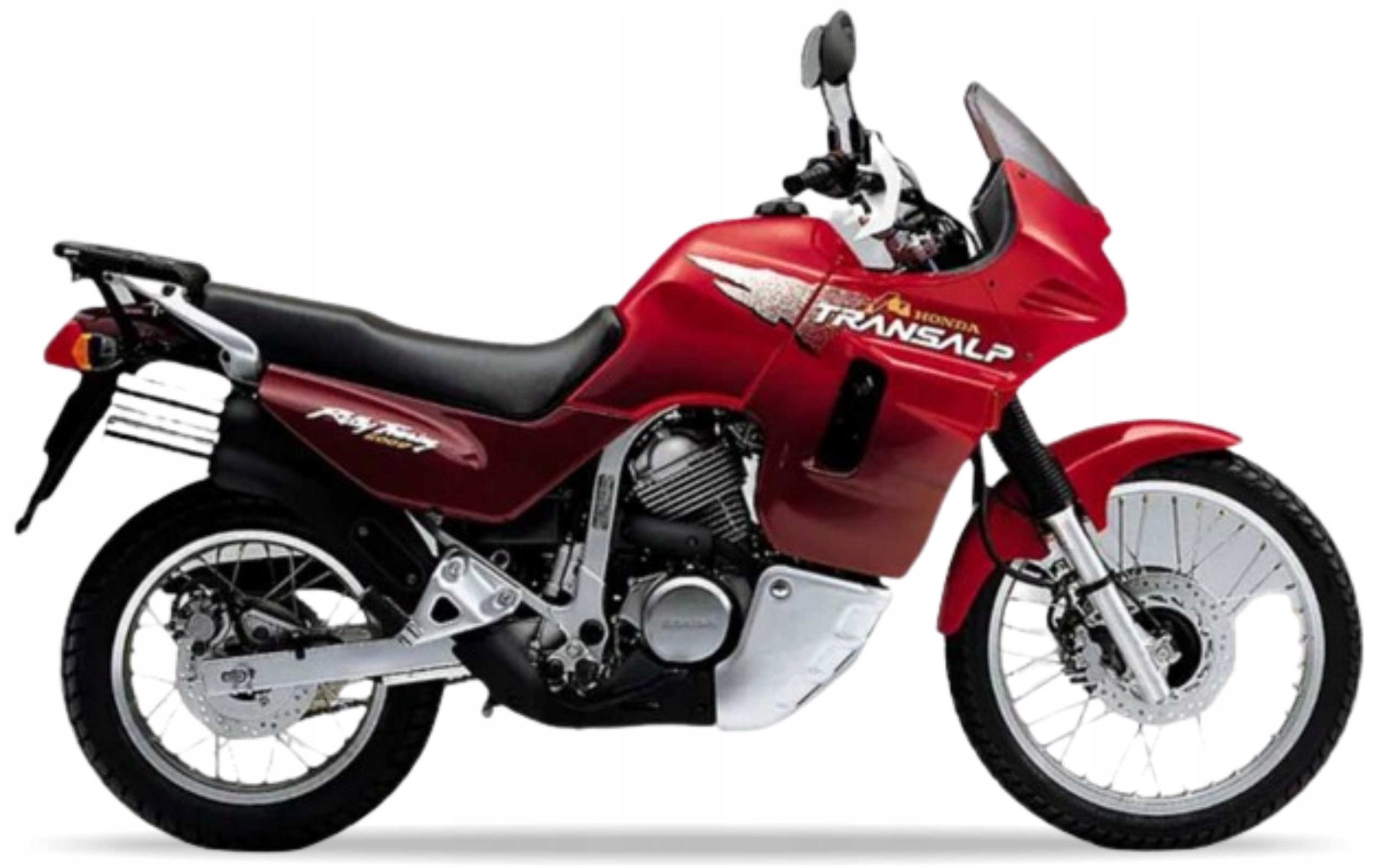 Samolepky Juula Pro Honda XL 600 V Transalp 1997-1999 Červené R218K