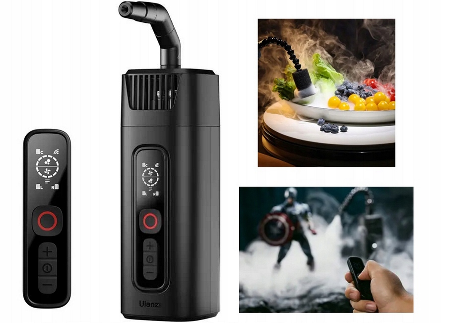 Generátor dymu Ulanzi FM01 s diaľkovým ovládaním, puzdro na generátor dymu na fotografovanie filmov