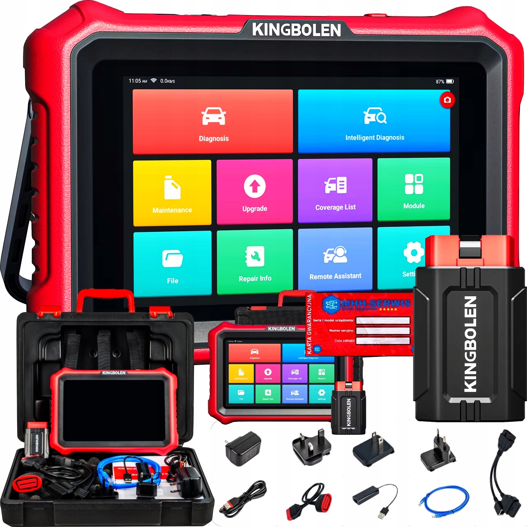 Diagnostický Nástroj Univerzálny Full Kingbolen K8 Pro Novinka