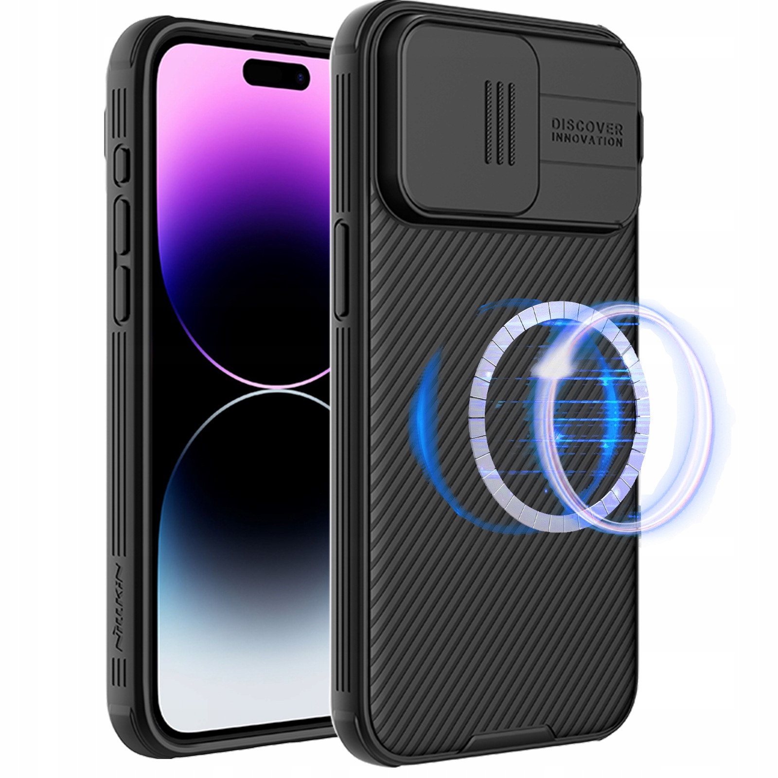 PANCERNE ETUI ARMOR CAMSHIELD Z MAGSAFE DO IPHONE 15 PRO MAX Marka Inna