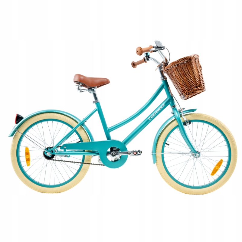 Rower Dziecięcy Vintage Germina 20" dla dziewczynki damka 7-9 lat miejski