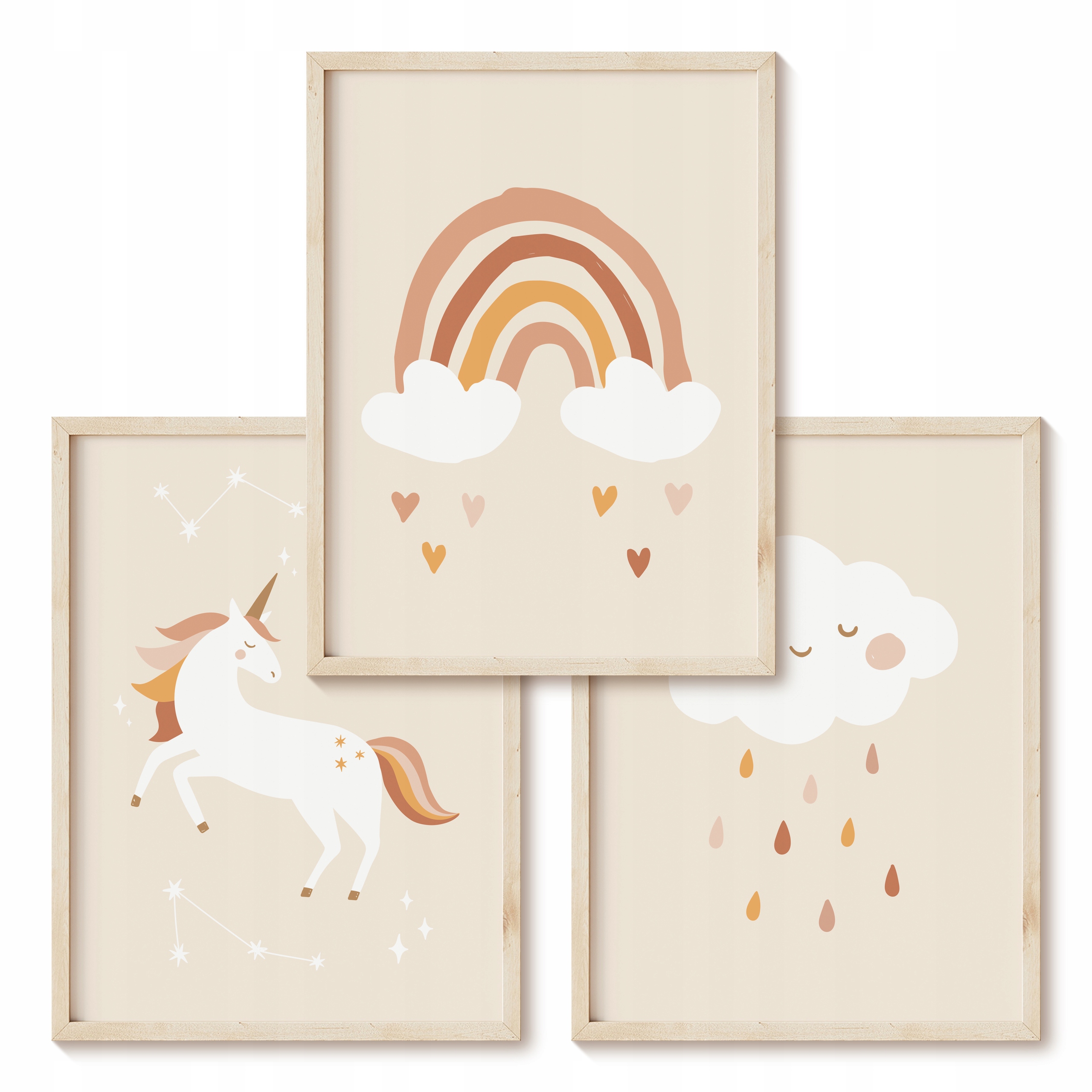 

Zestaw Obrazów 3szt. A4 21x30 plakaty dziecko