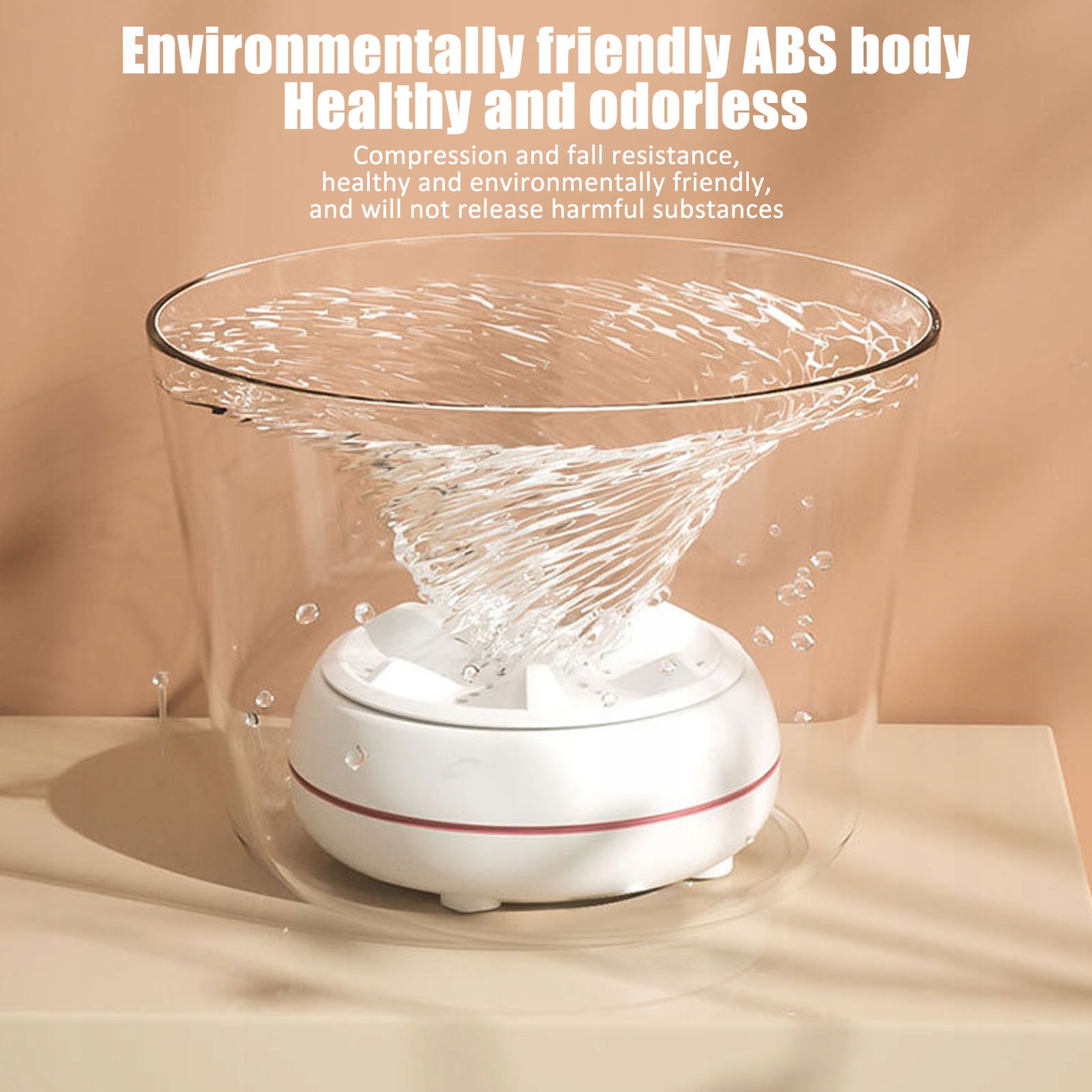 MINI PRZENOŚNA PRALKA NA USB TURYSTYCZNA TURBOWA Marka inna