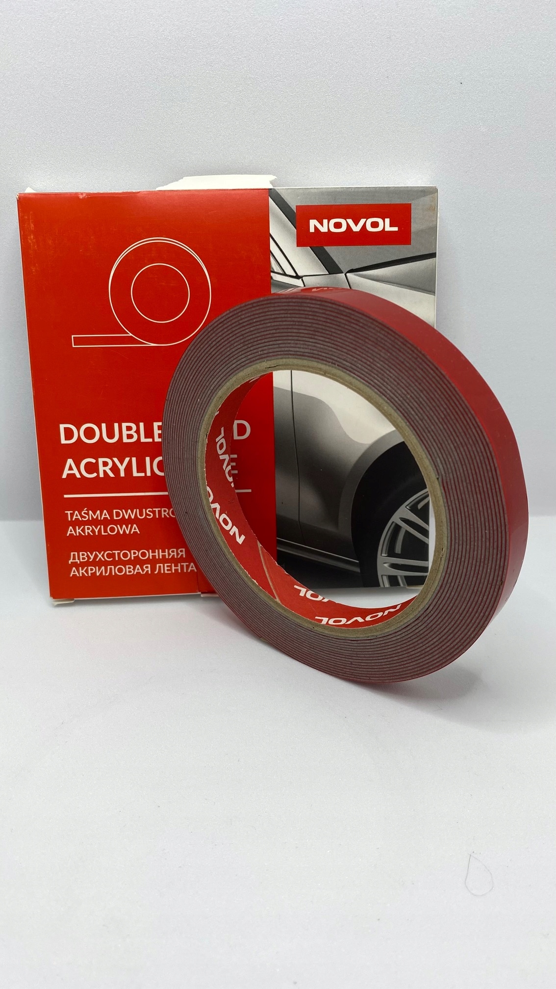 

Novol Taśma Dwustronna Akrylowa 6mm/5m 90689