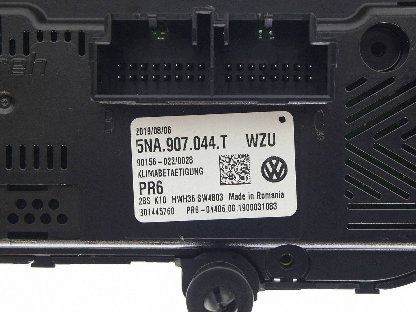 commande de climatisation alimentation d'air VW TIGUAN II 5NA 5NA907044T