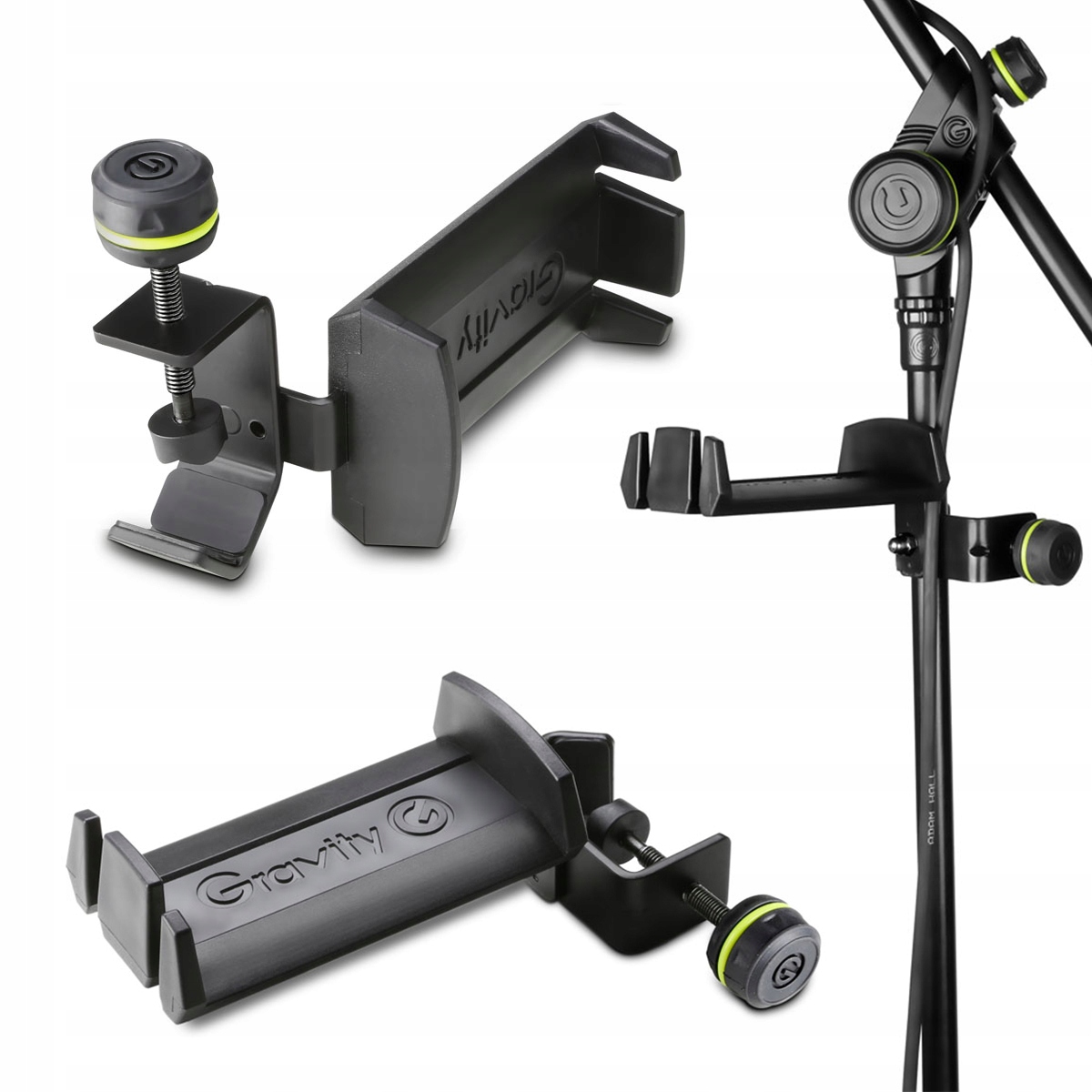 Gravity Hp Hms 01 B Držák Na Sluchátka Pro Mikrofonový Stativ – montáž