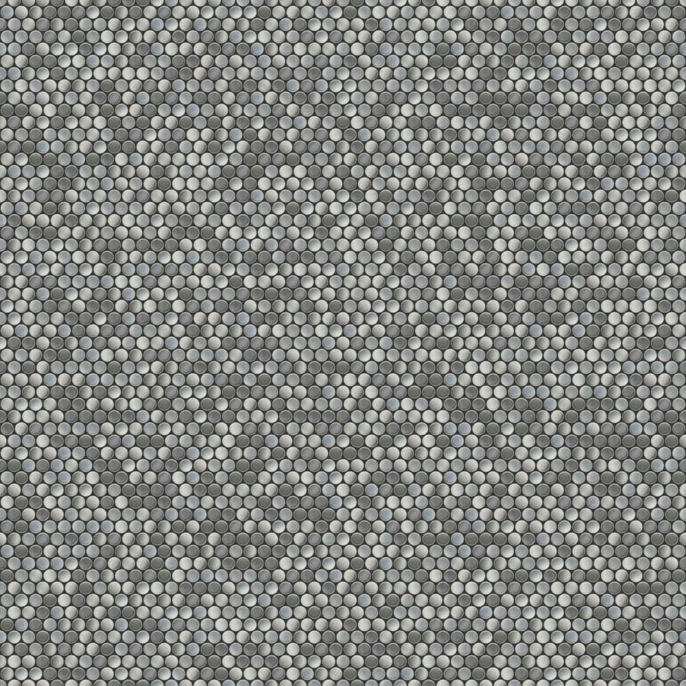 MOZAIKA CERAMICZNA PENNY DOTS MULTI GREY GLOSSY Grubość 5 mm