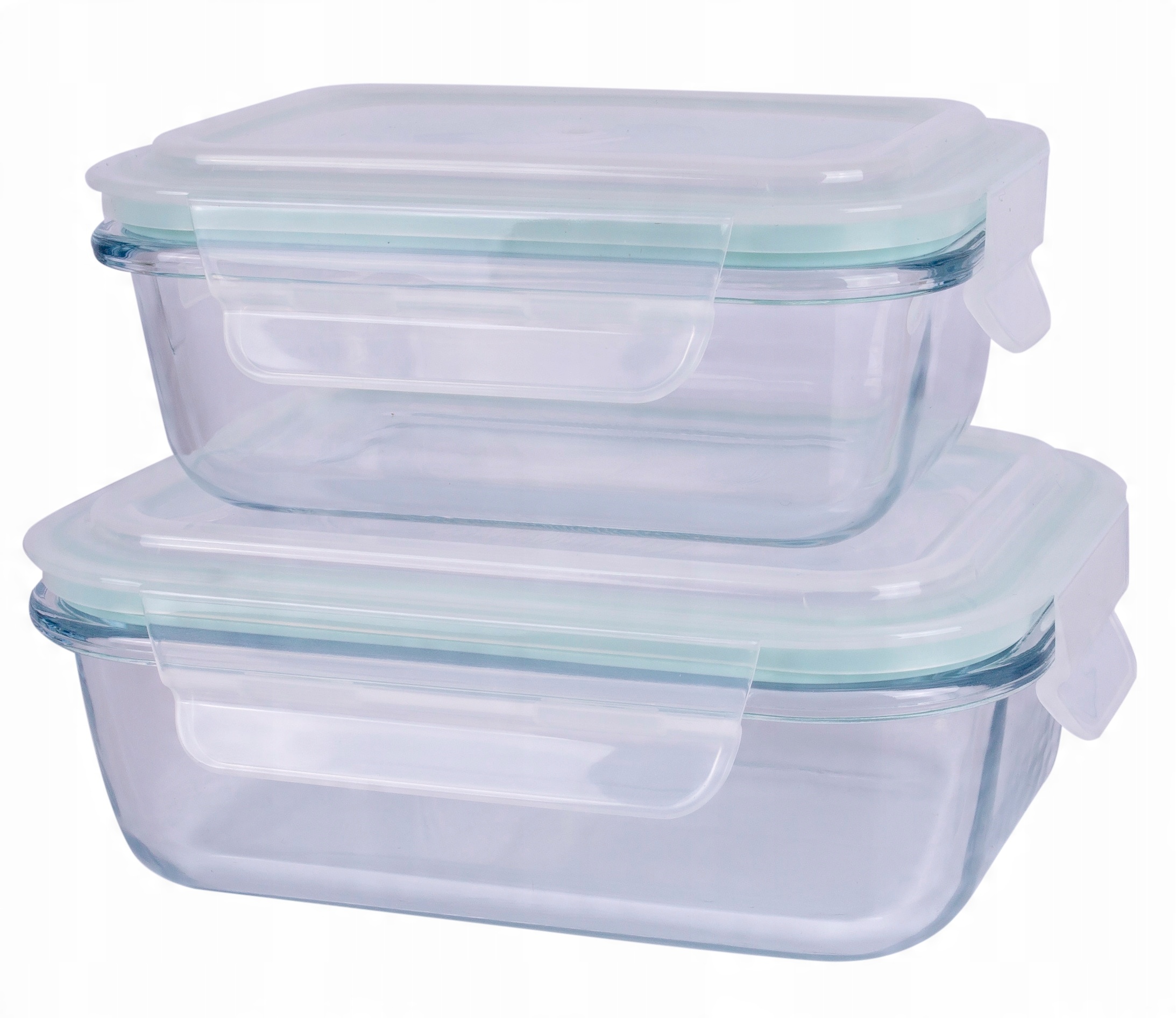

Zestaw 2 pojemników szklanych Cucina: 400ml, 600ml