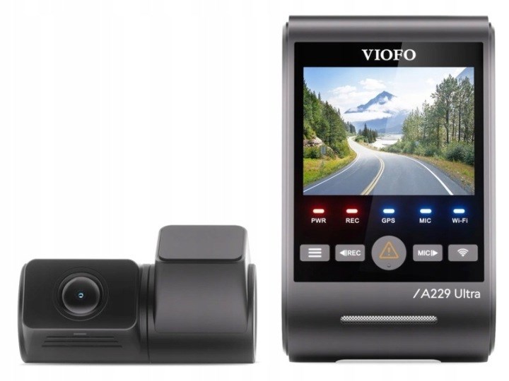 Záznamník trasy Viofo A229 Ultra 2CH-G Gps