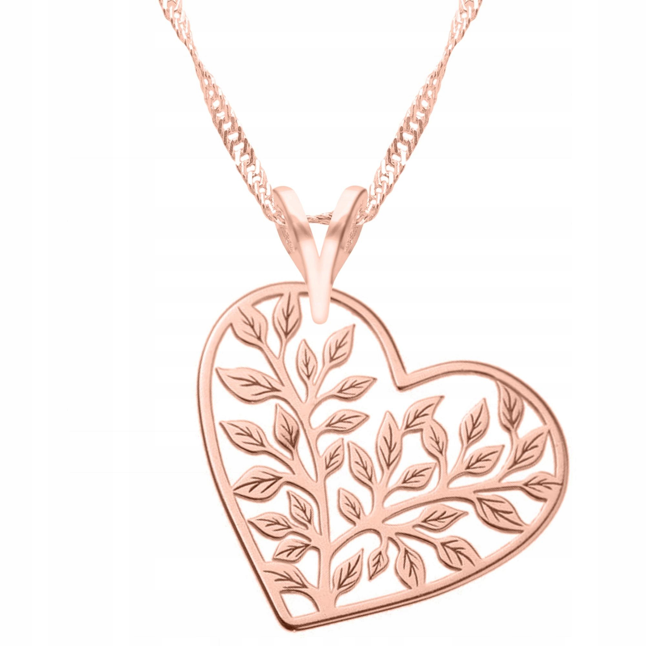 Pozlacený náhrdelník s ažurovým srdcem Srdce Srdíčko Love Stříbro 925