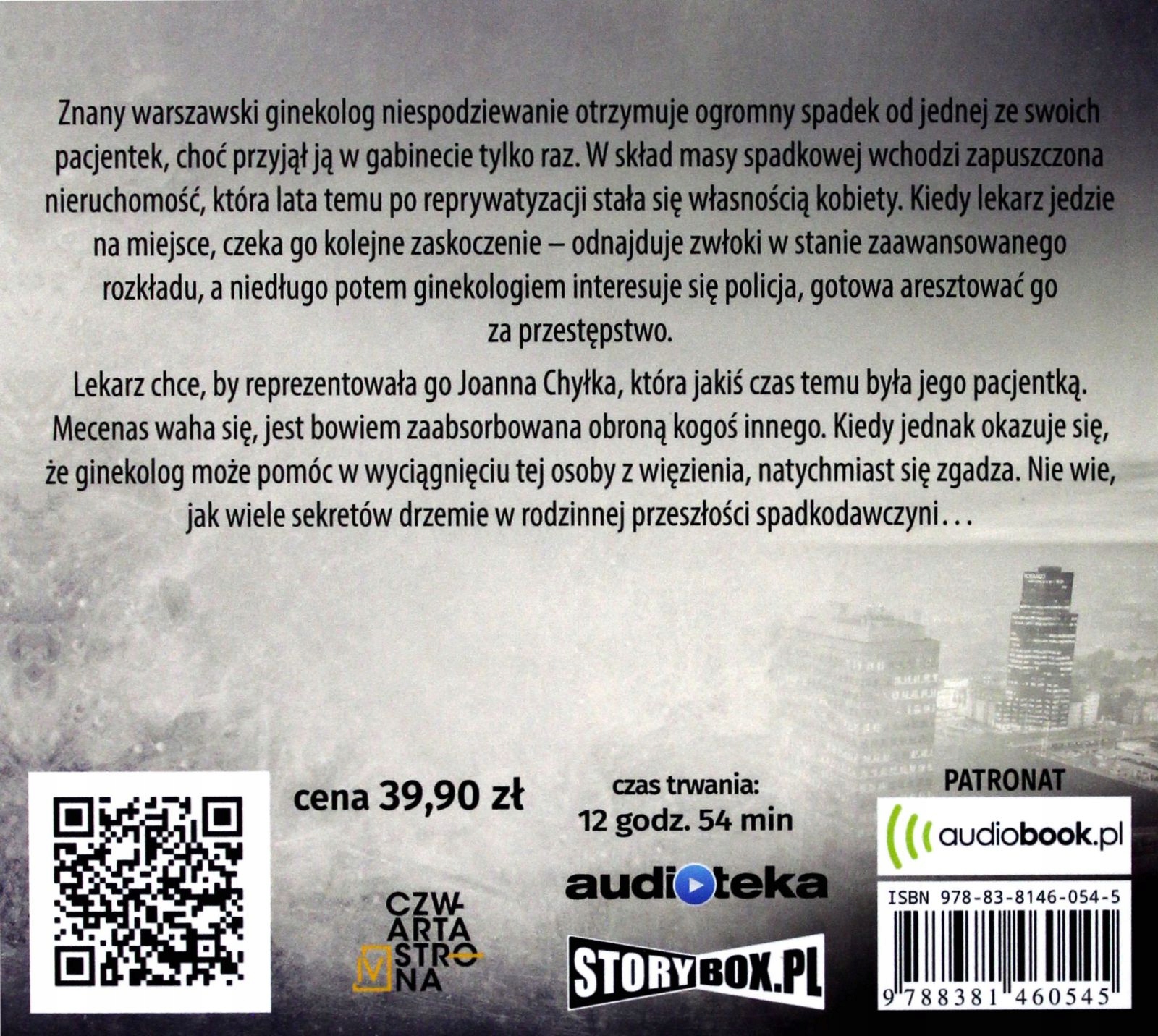 TESTAMENT - REMIGIUSZ MRÓZ [AUDIOBOOK] Stan opakowania oryginalne