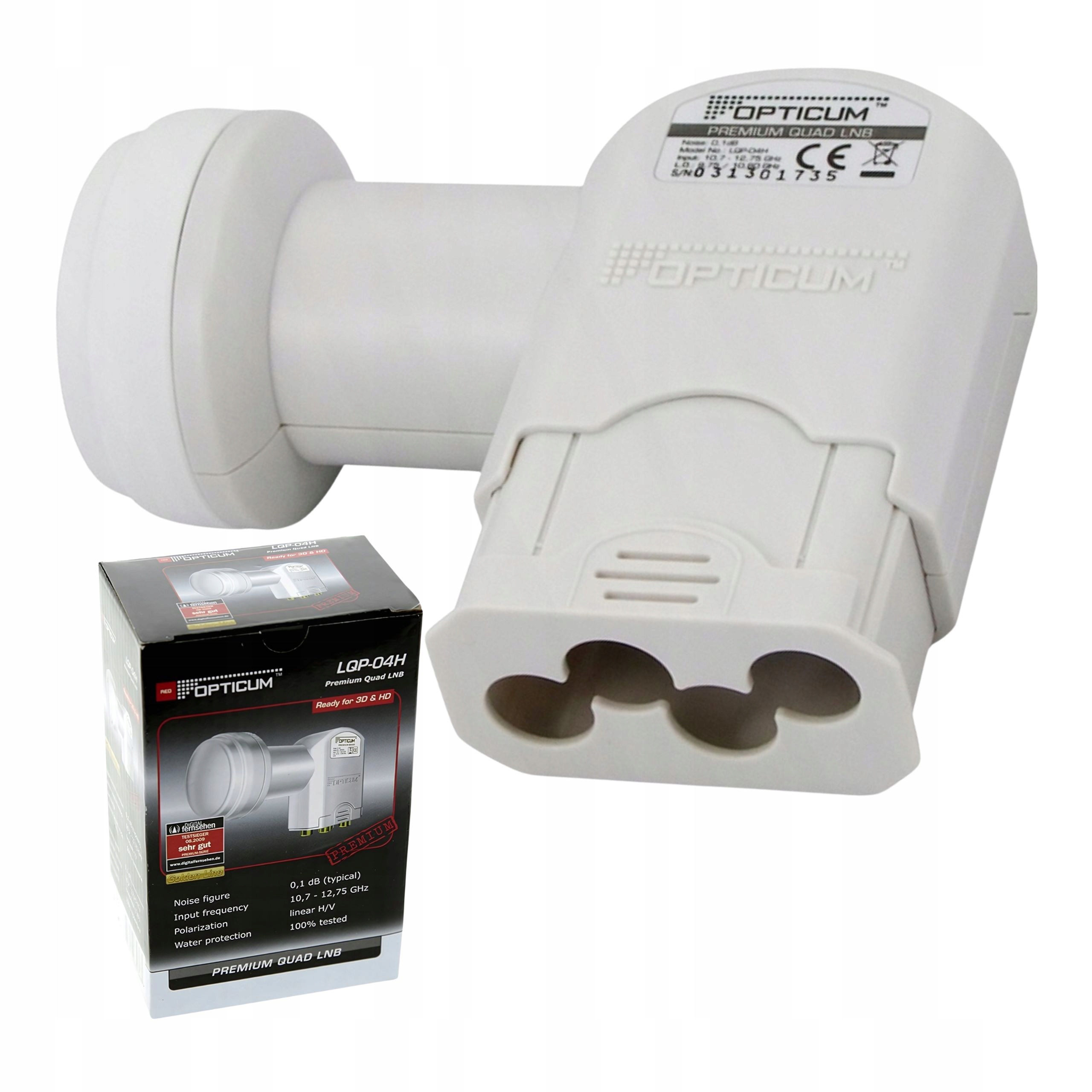 Конвертер Quad 4x SAT Opticum LQP-04H