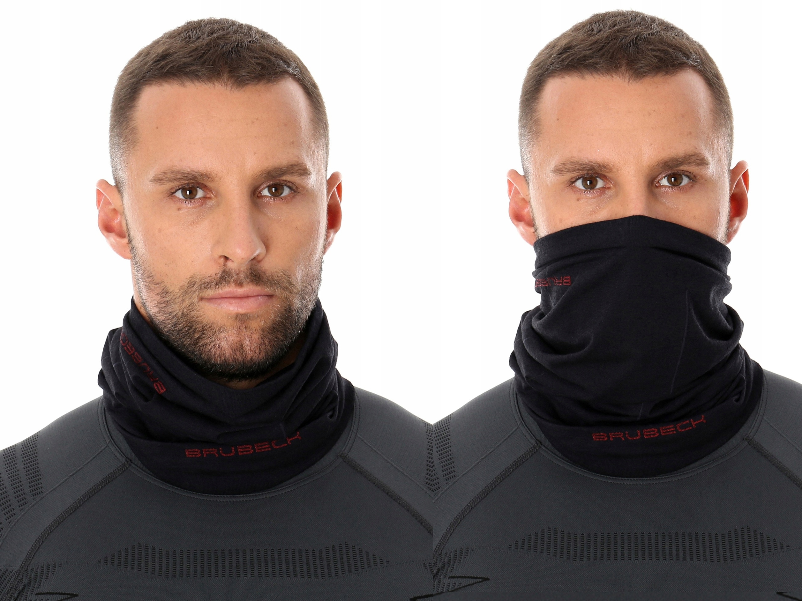 

Wełniany Oddychający Komin Z Merino Brubeck -L/XL