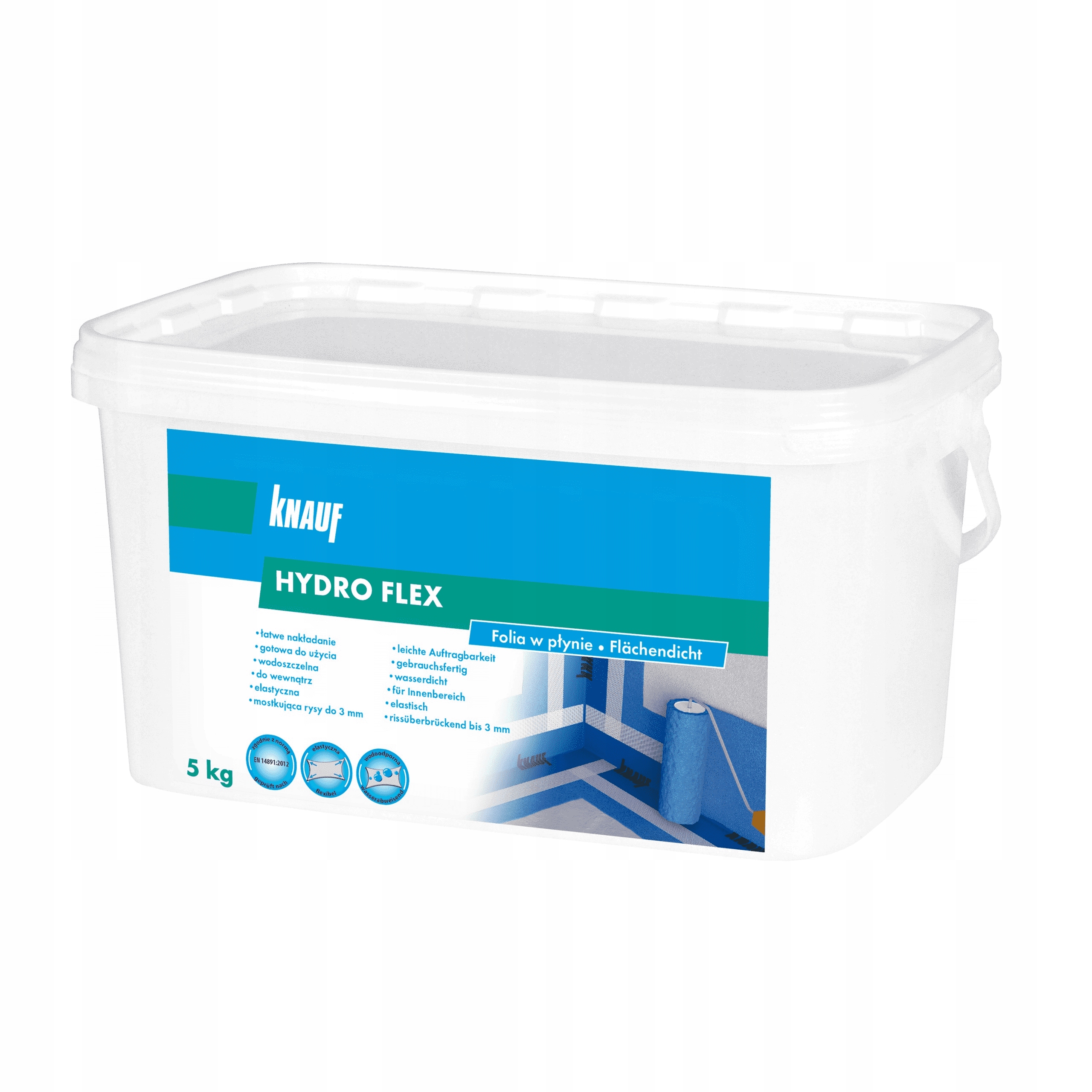 

Folia w płynie hydroizolacja Knauf Hydro Flex 5kg