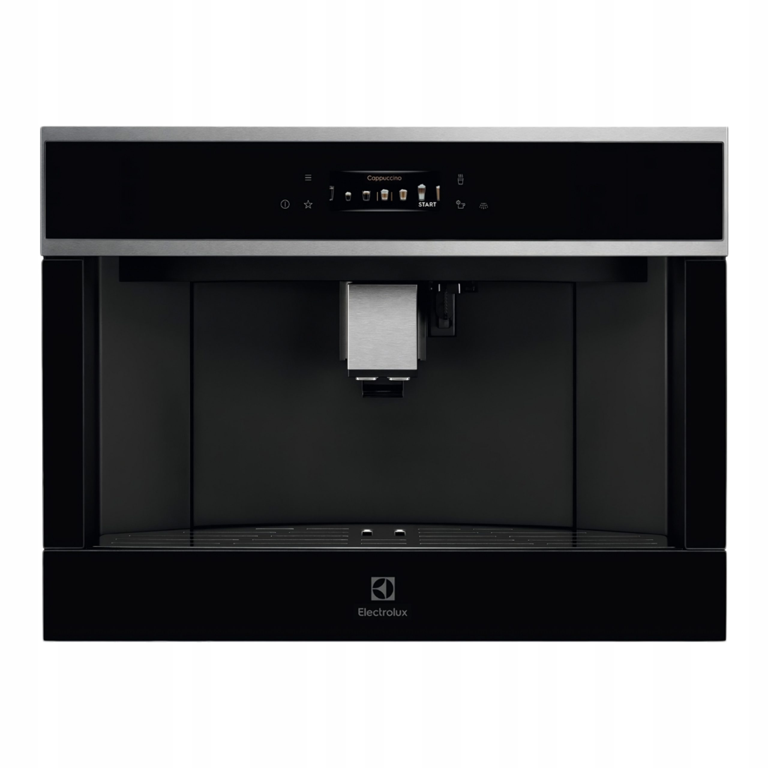 Ekspres do zabudowy Electrolux EBC85X seria 900 ciśnieniowy – czarny