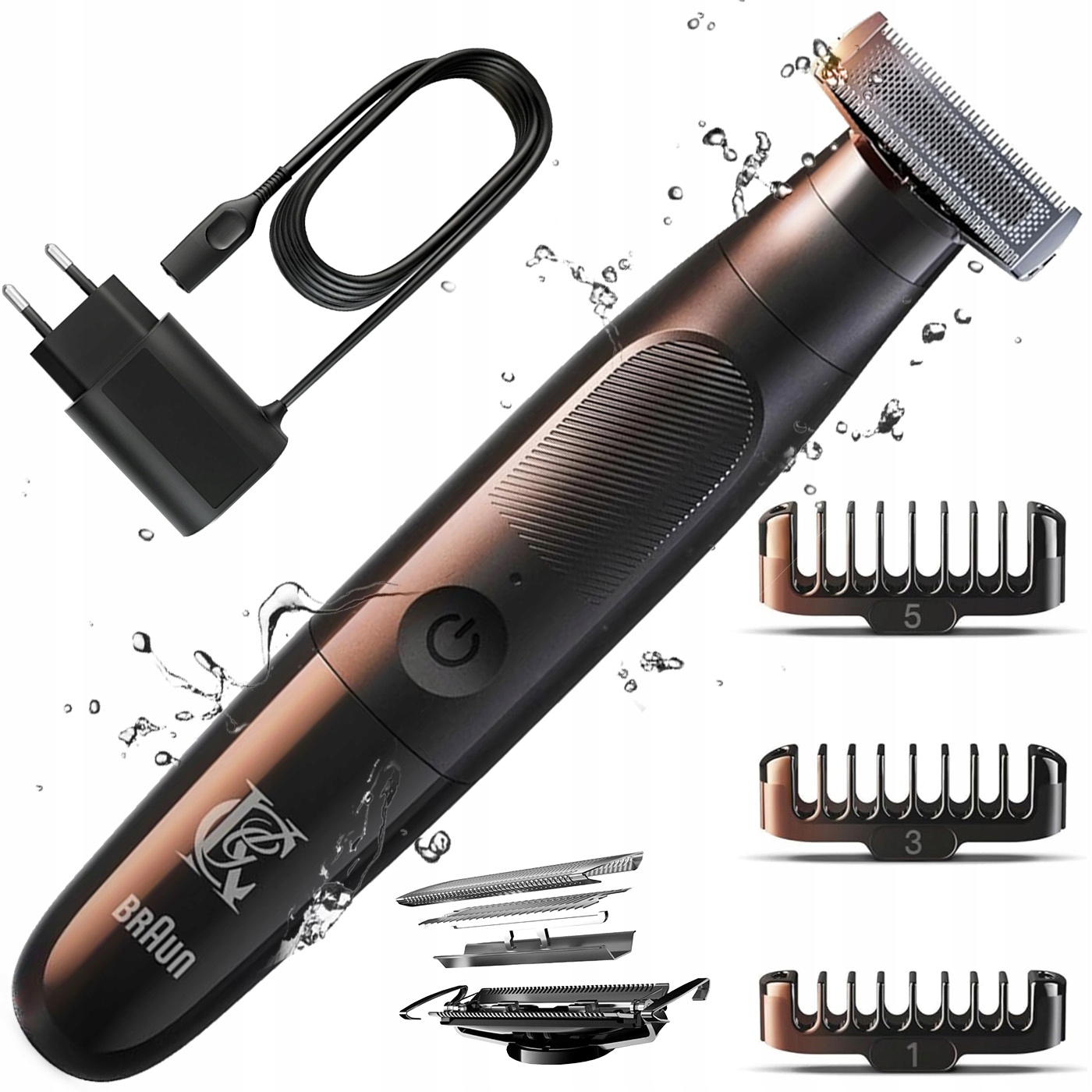 Trymer do Brody Golarka Stylizator Maszynka Gillette King C Master 4D