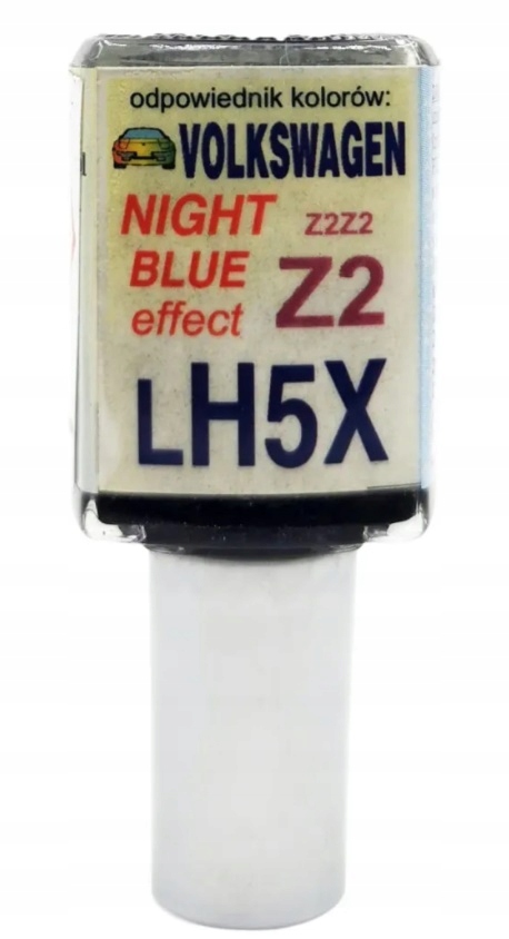 Zaprawka do rys 10ml AUDI VW SEAT H5X LH5X Z2 NIGHT BLUE EFFECT