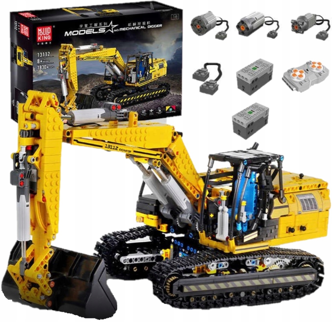 

Klocki Koparka Technic Rc Aplikacja Mk 13112 34CM