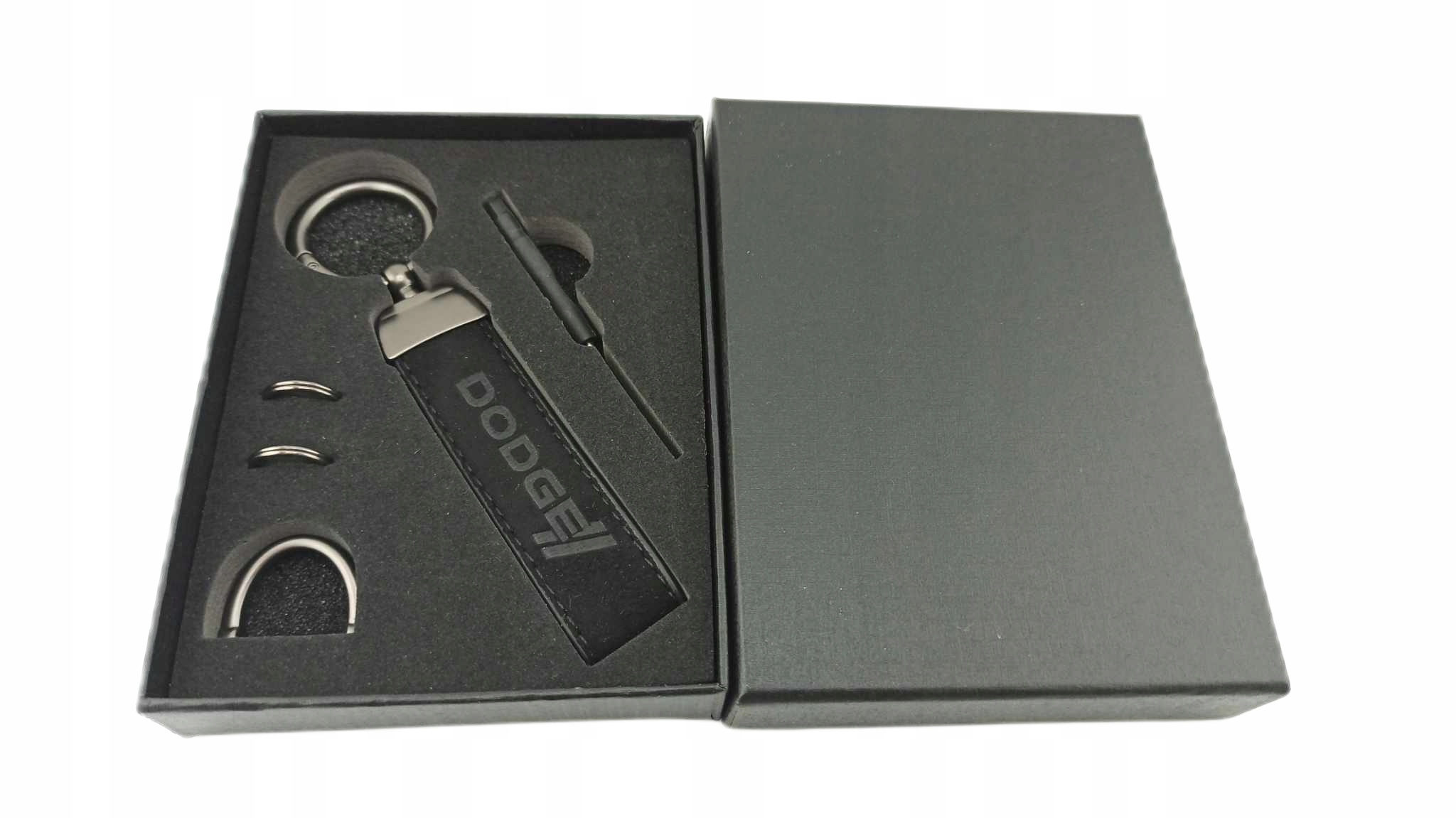 Dodge Brelok Breloczek Skóra Nowy Model WZ02 Pudełko