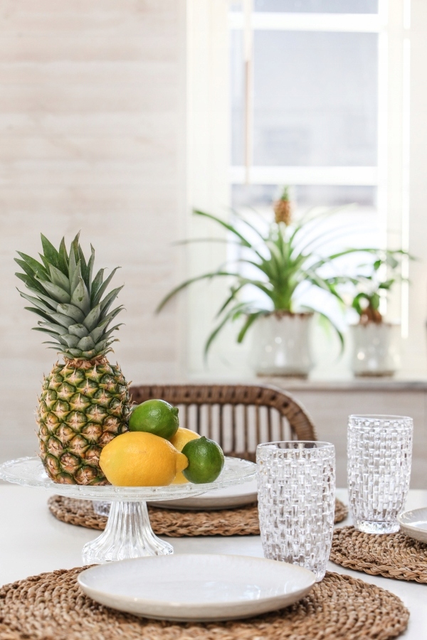 PODKŁADKA OKRĄGŁA NA STÓŁ 40 CM Z TRAWY MORSKIEJ Kształt okrągły