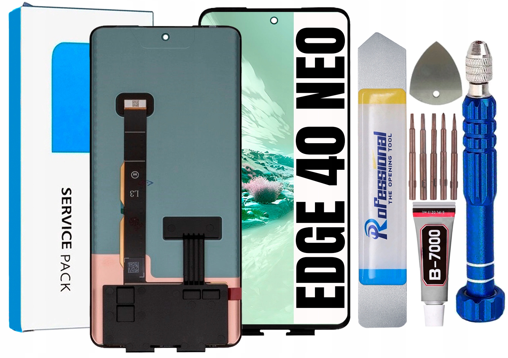 Displej Pro Motorola Edge 40 Neo Originál LCD Displej