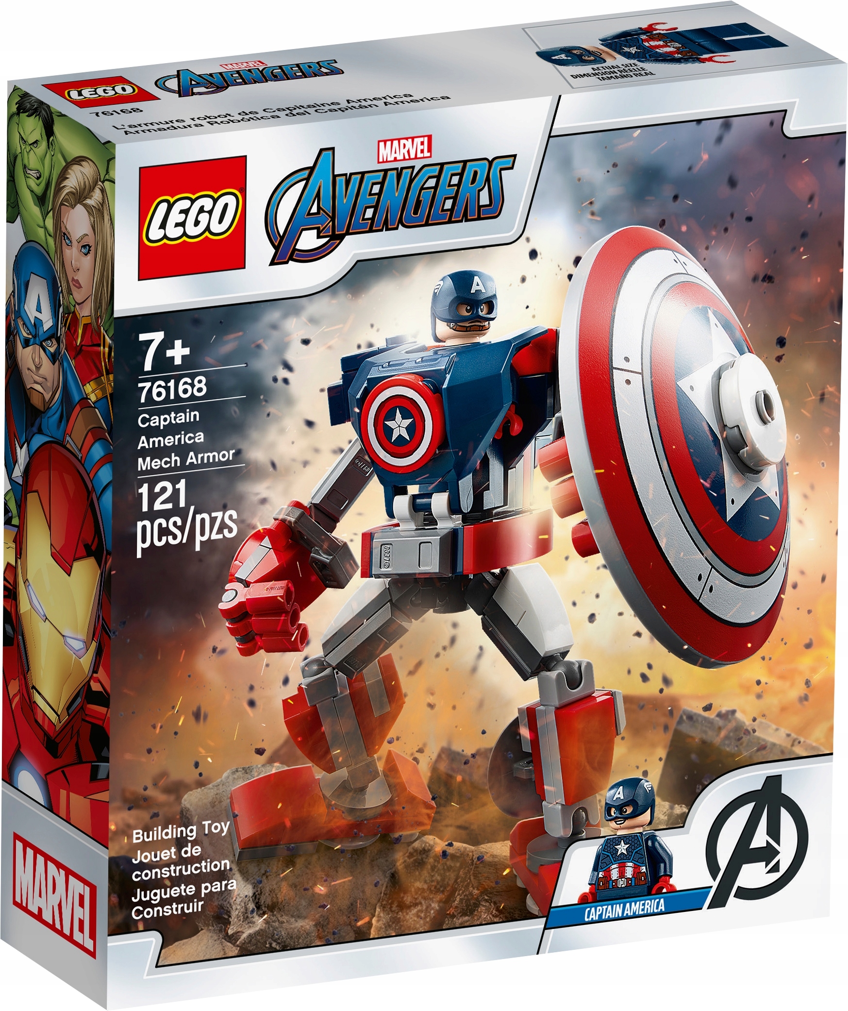 

Lego Marvel Avengers Mech Kapitan Ameryka