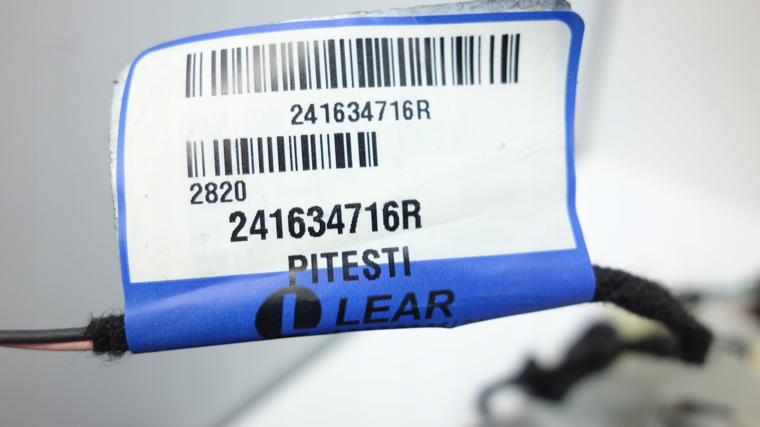 RENAULT TRAFIC III 2014- bundle electrical of lights rear part 241634716R