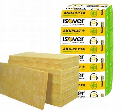 

Wełna 10 cm Płyta Isover Aku-płyta; 0,037 W/mK