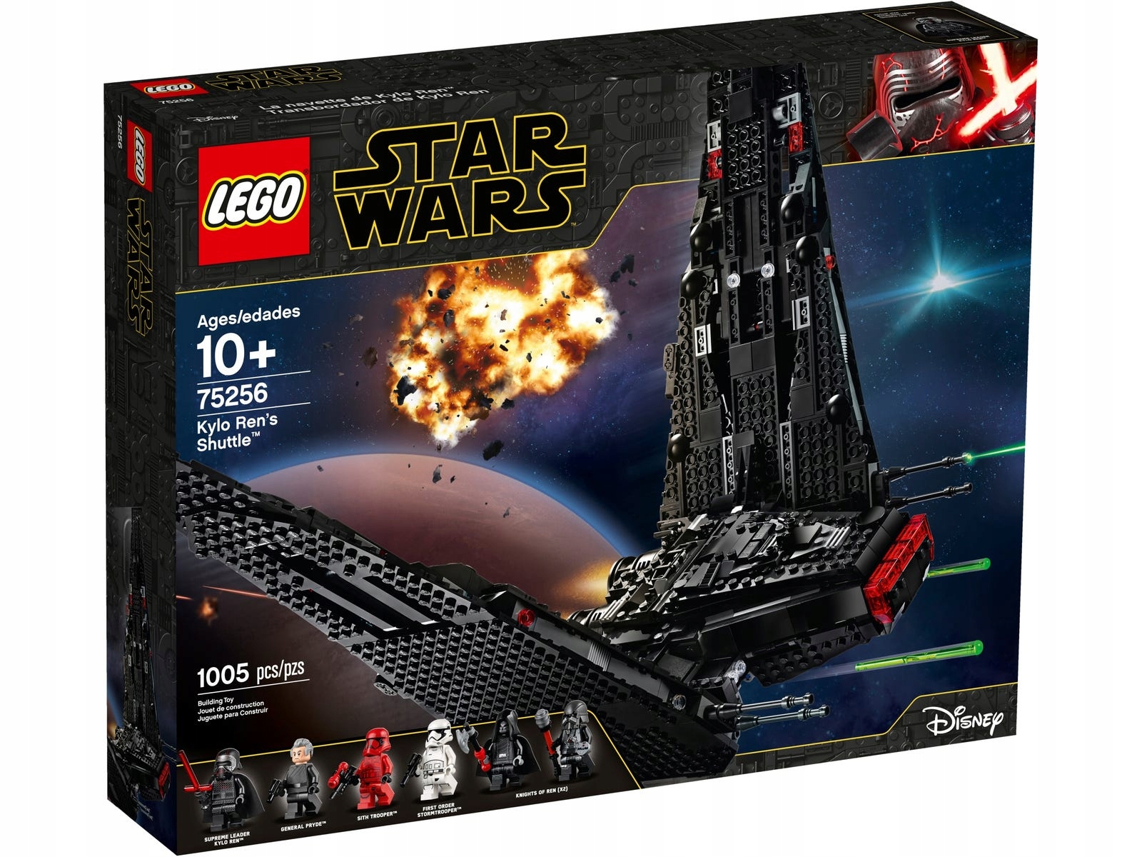 Lego Star Wars 75256 Raketoplán Kylo Rena Nové